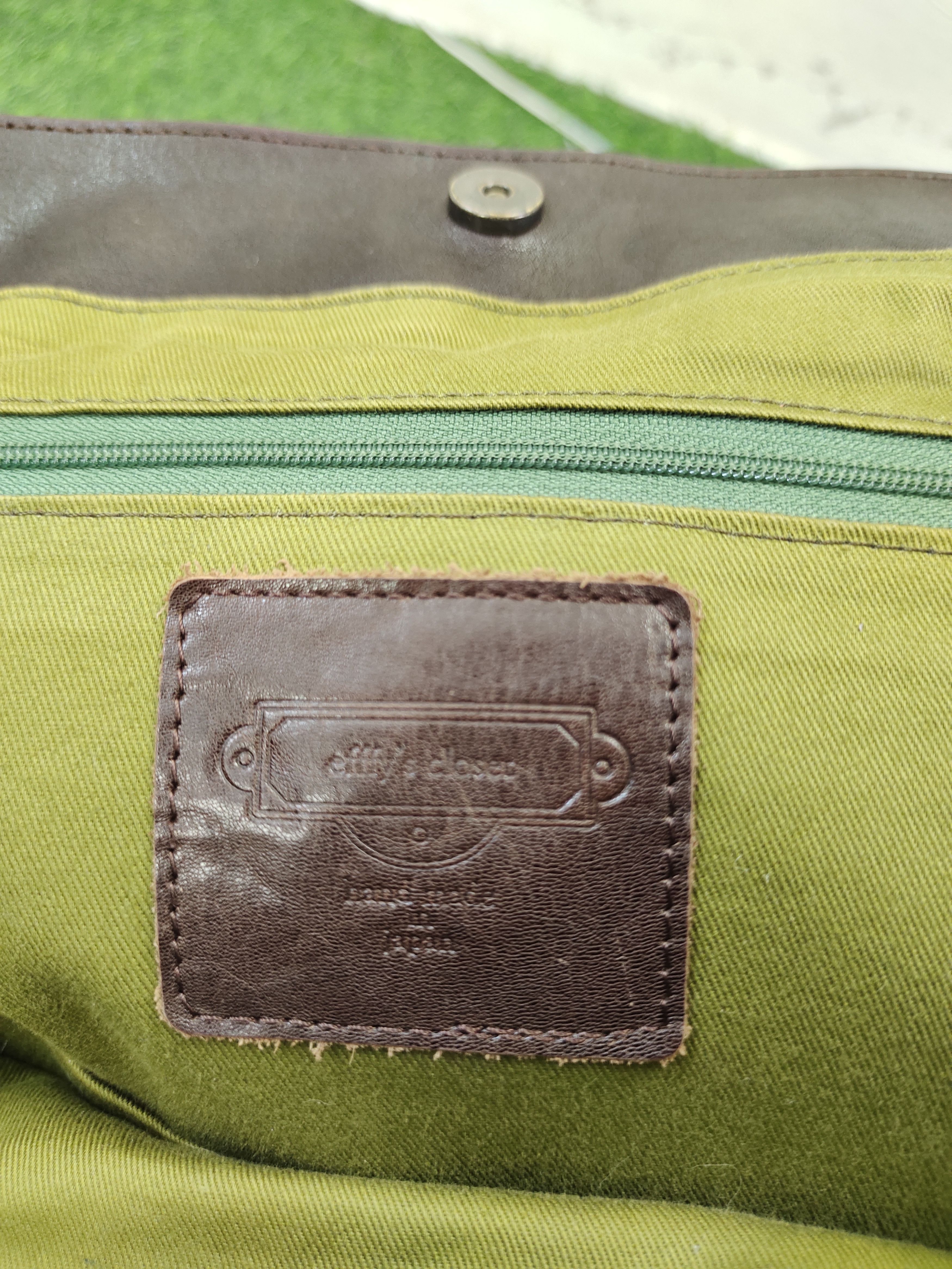 Japanese Brand Vintage Efffys Closet Handmade In Japan Leather Shoulder Bag Size ONE SIZE - 13 Thumbnail
