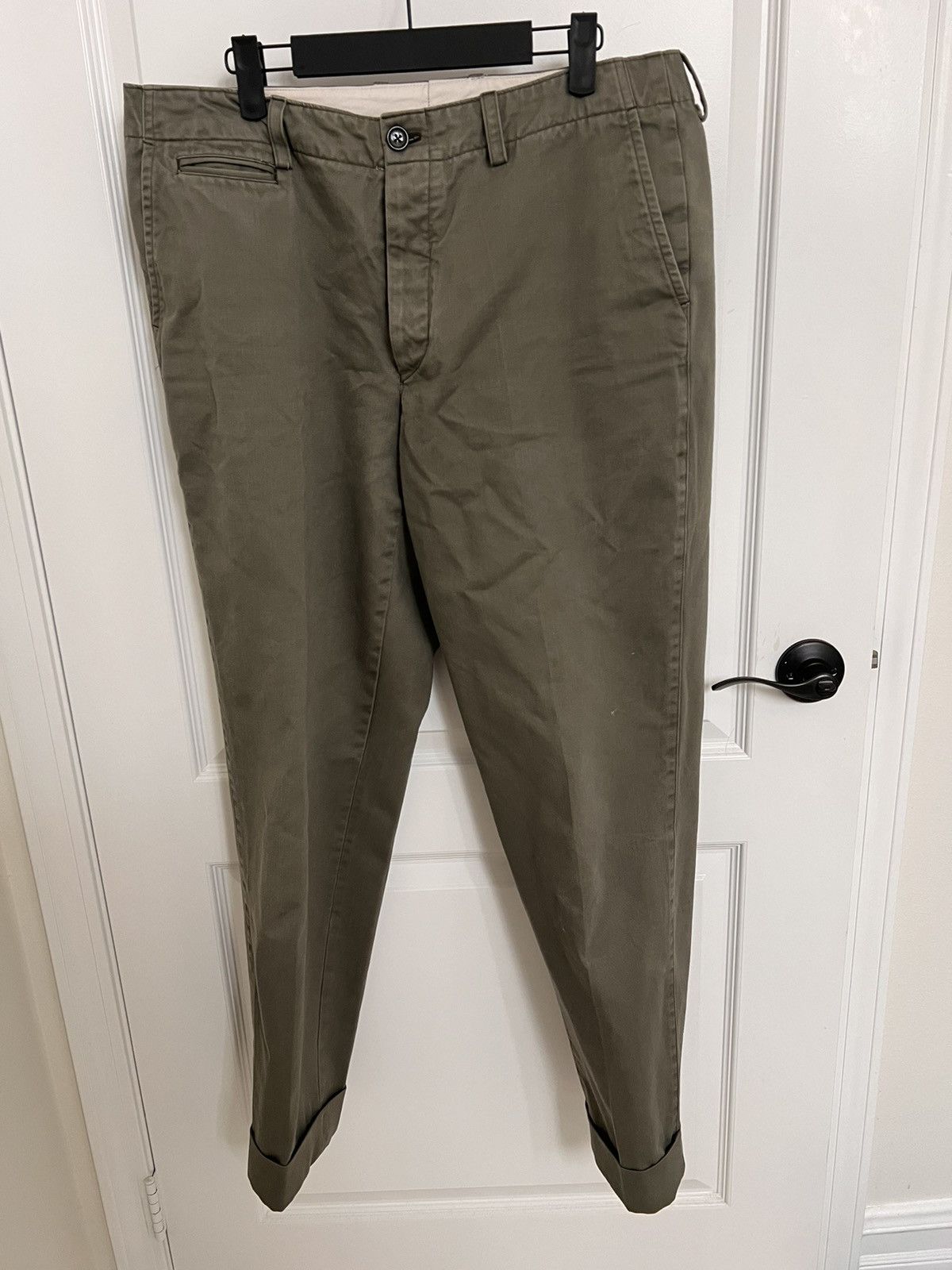 image of The Armoury “Sport Chino” Olive- Size 52, Men's
