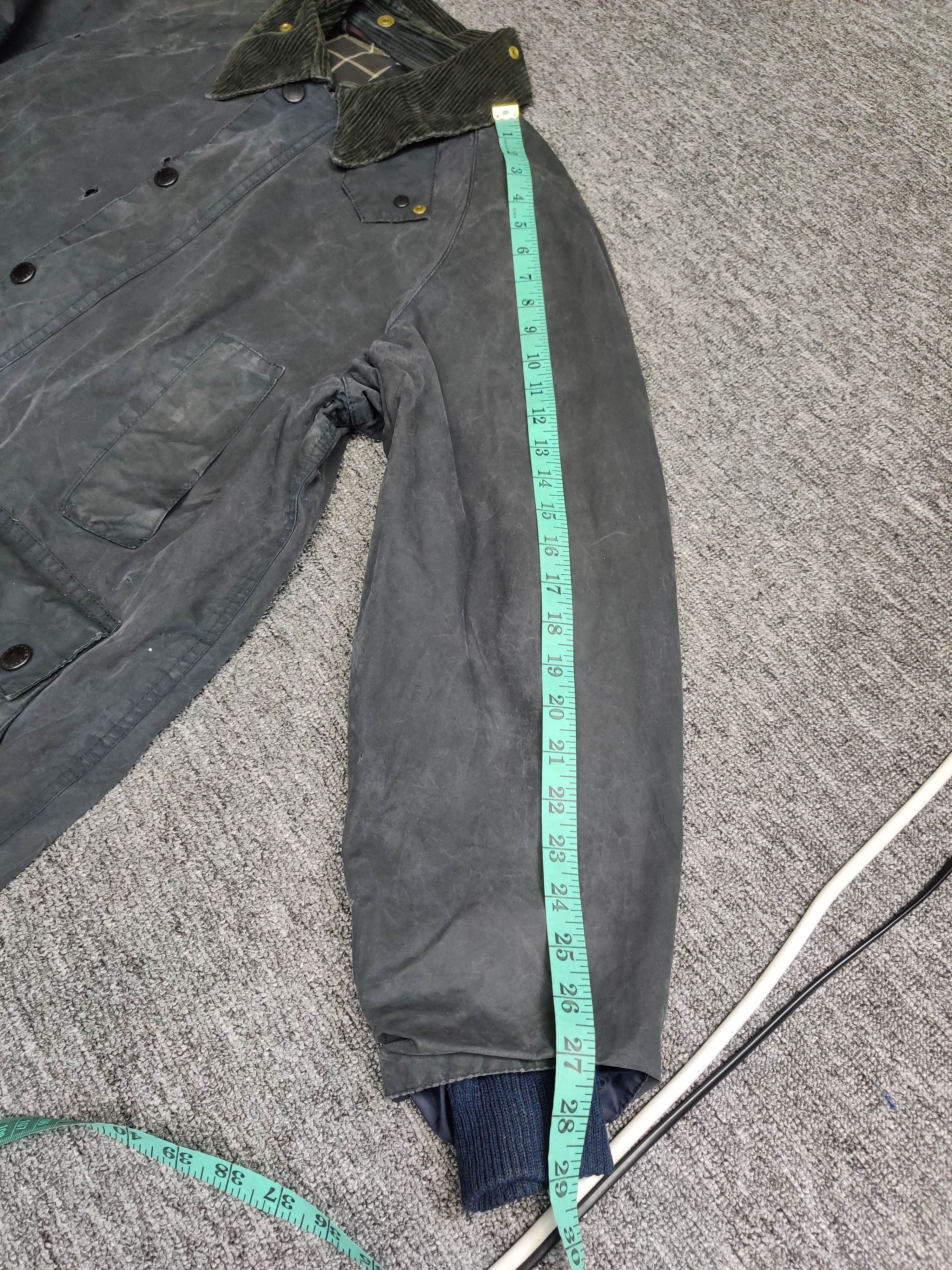 Barbour Vintage Thrashed Barbour Care Bedale Waxed Jacket Size US L / EU 52-54 / 3 - 23 Thumbnail