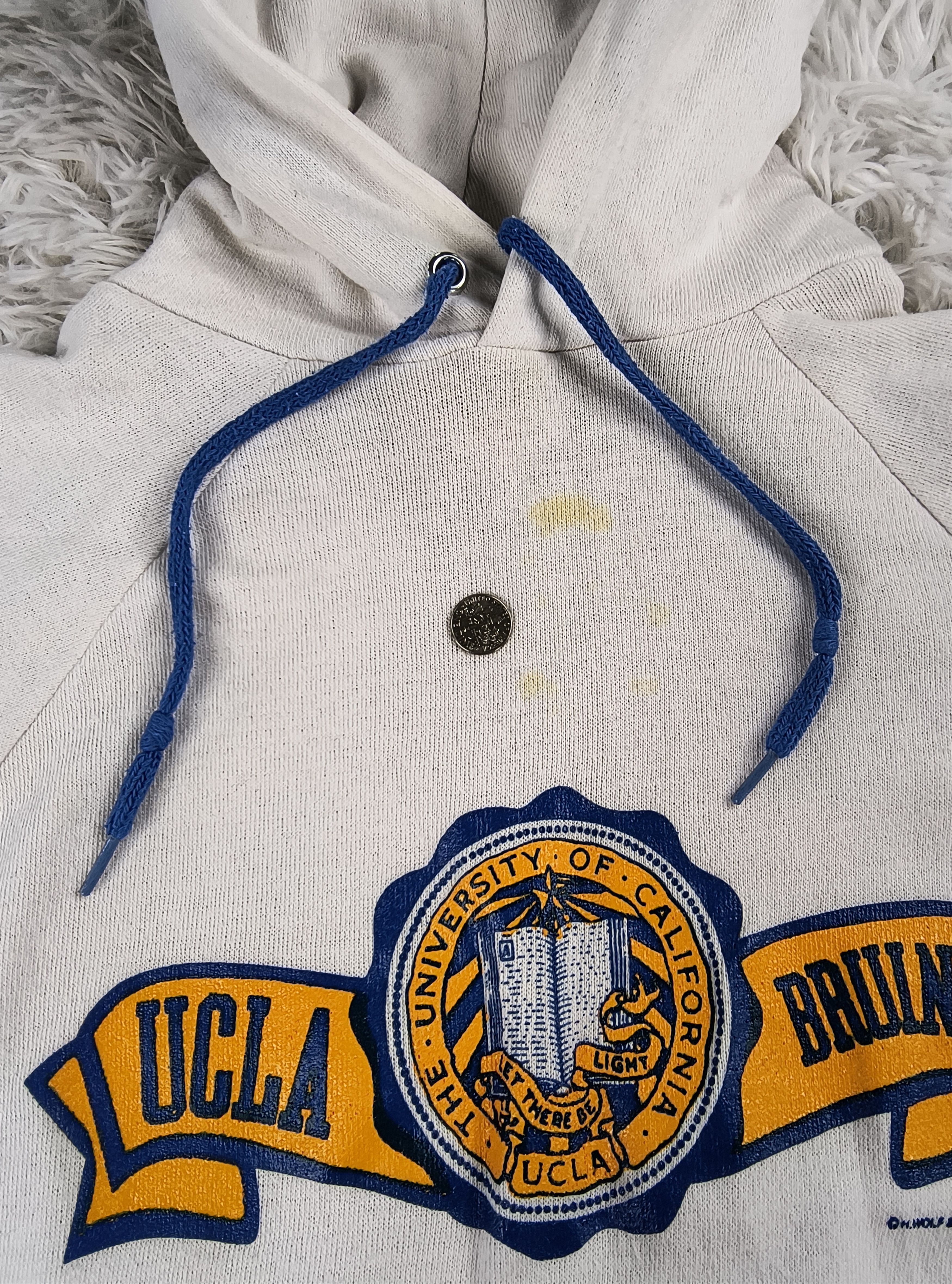 Vintage Vintage UCLA Bruins 1984 hoodie Size US L / EU 52-54 / 3 - 3 Thumbnail
