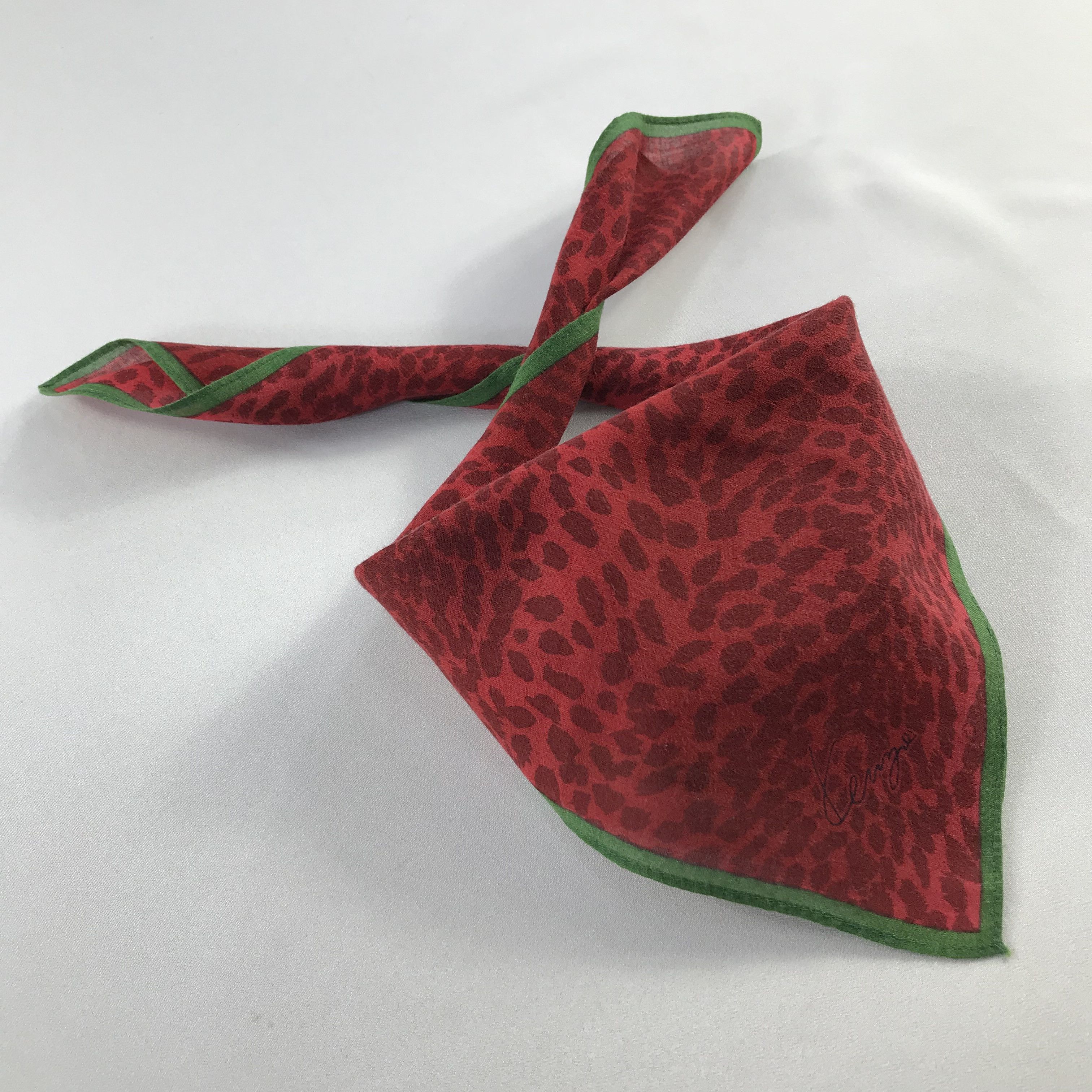 Kenzo Kenzo Handkerchief / Bandana / Neckerchief C621 Size ONE SIZE - 2 Thumbnail