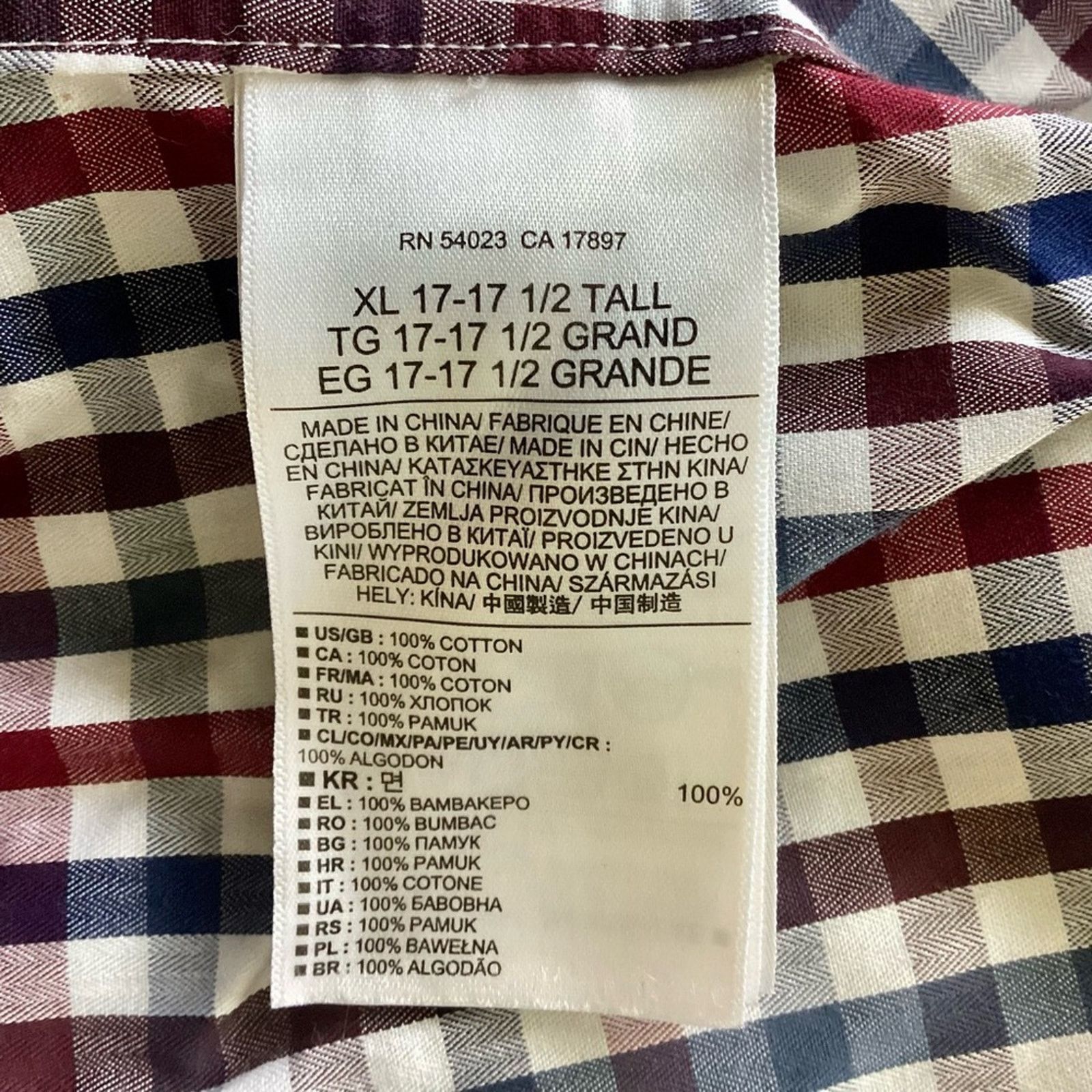 Banana Republic Banana Republic Non-Iron Slim Fit Button Down Size US XL / EU 56 / 4 - 4 Thumbnail