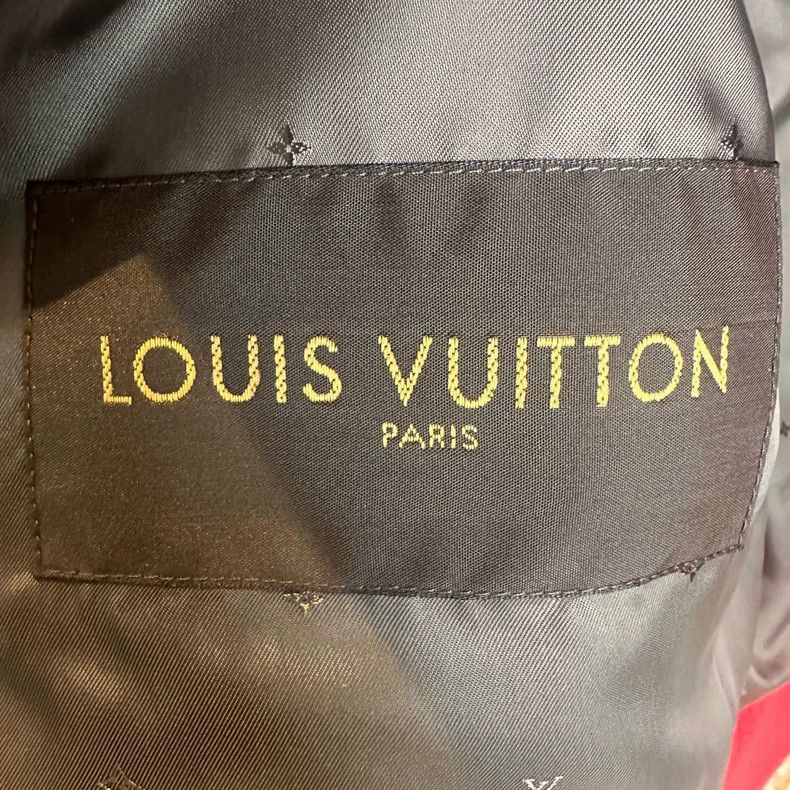 Louis Vuitton Louis Vuitton Red full-print presbyopic leather jacket 250 Size US S / EU 44-46 / 1 - 4 Thumbnail