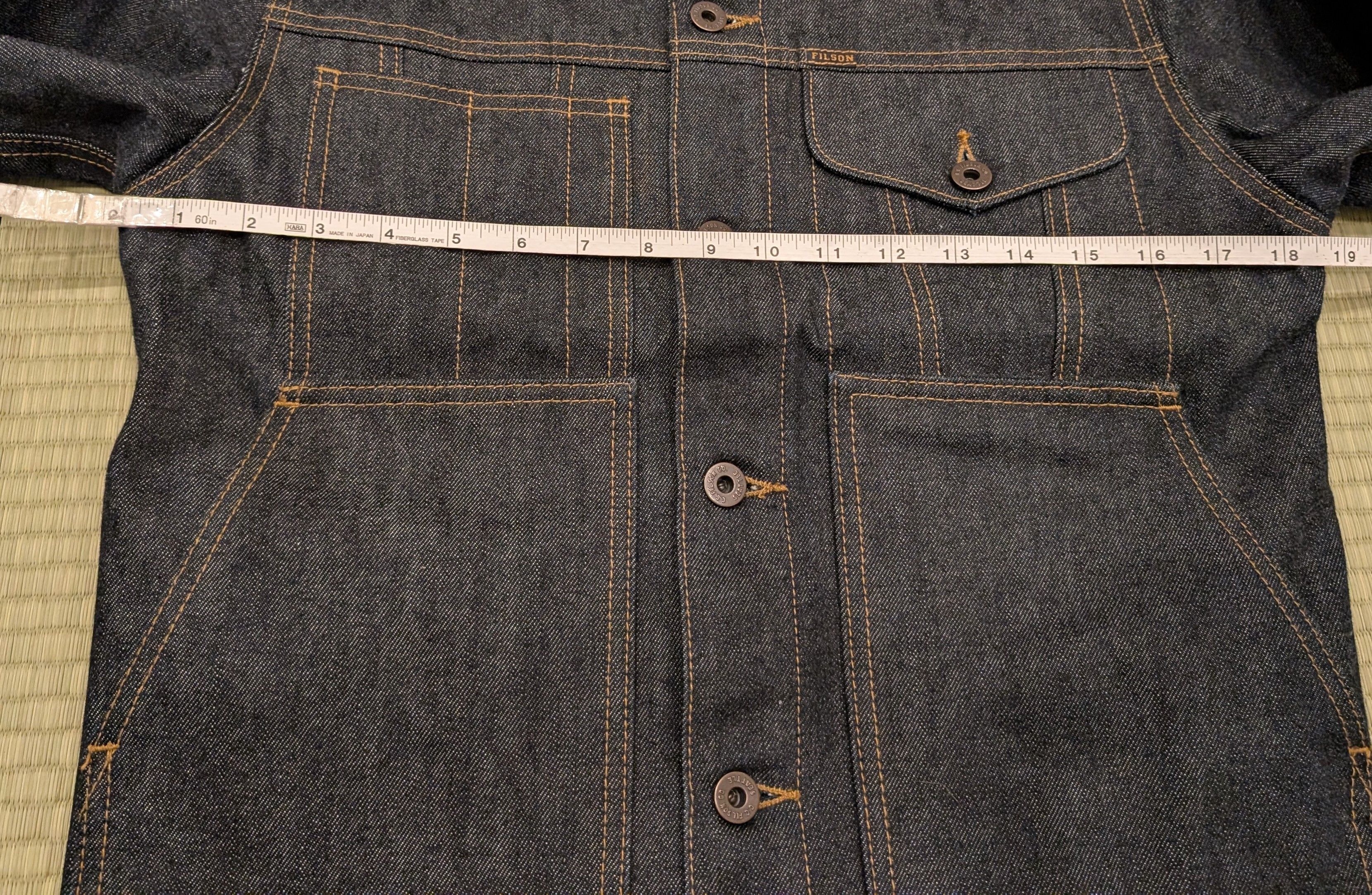 Filson Filson Lined Denim Short Cruiser Jacket Indigo Made in USA Size US XS / EU 42 / 0 - 6 Thumbnail
