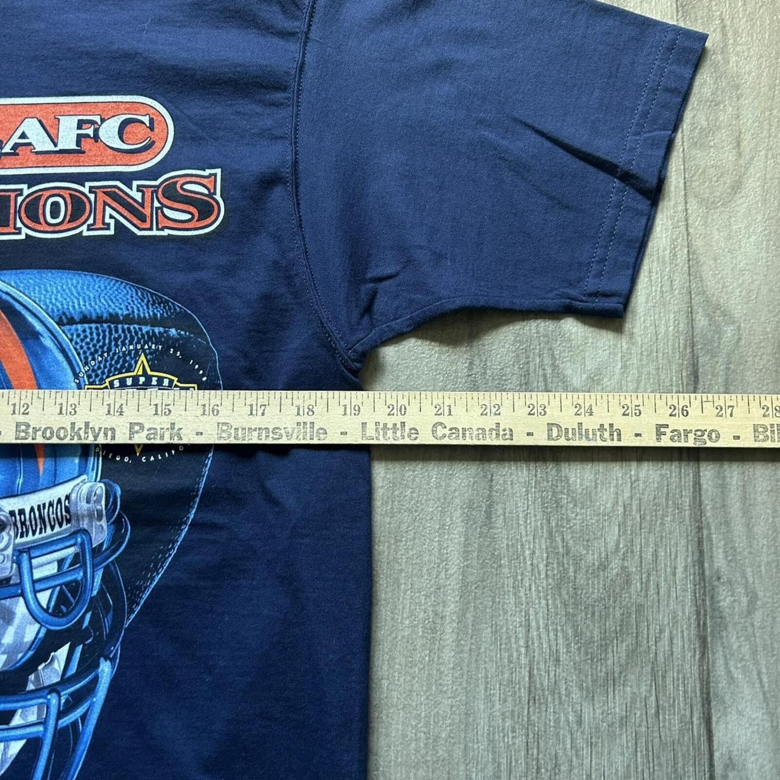 Pro Player Vintage 90s Denver Broncos NFL Helmet t Shirt M pro player Size US M / EU 48-50 / 2 - 4 Thumbnail