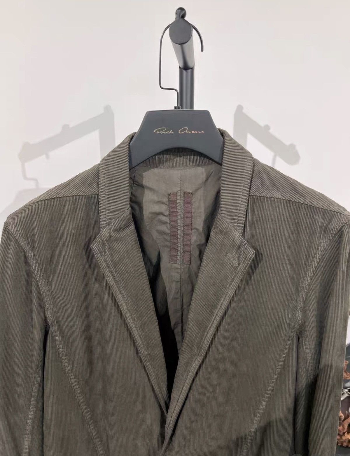 Rick Owens Rick Owens DRKSHDW Brown Corduroy Blazer Size US XS / EU 42 / 0 - 3 Thumbnail