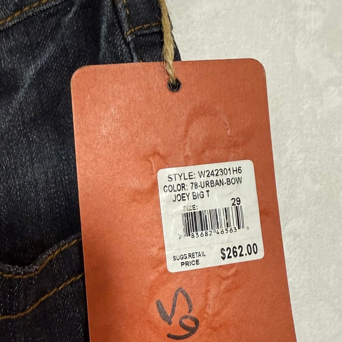 True Religion NWT True Religion 29 Joey Jeans Painted Straight Lowride Size 29" - 6 Thumbnail