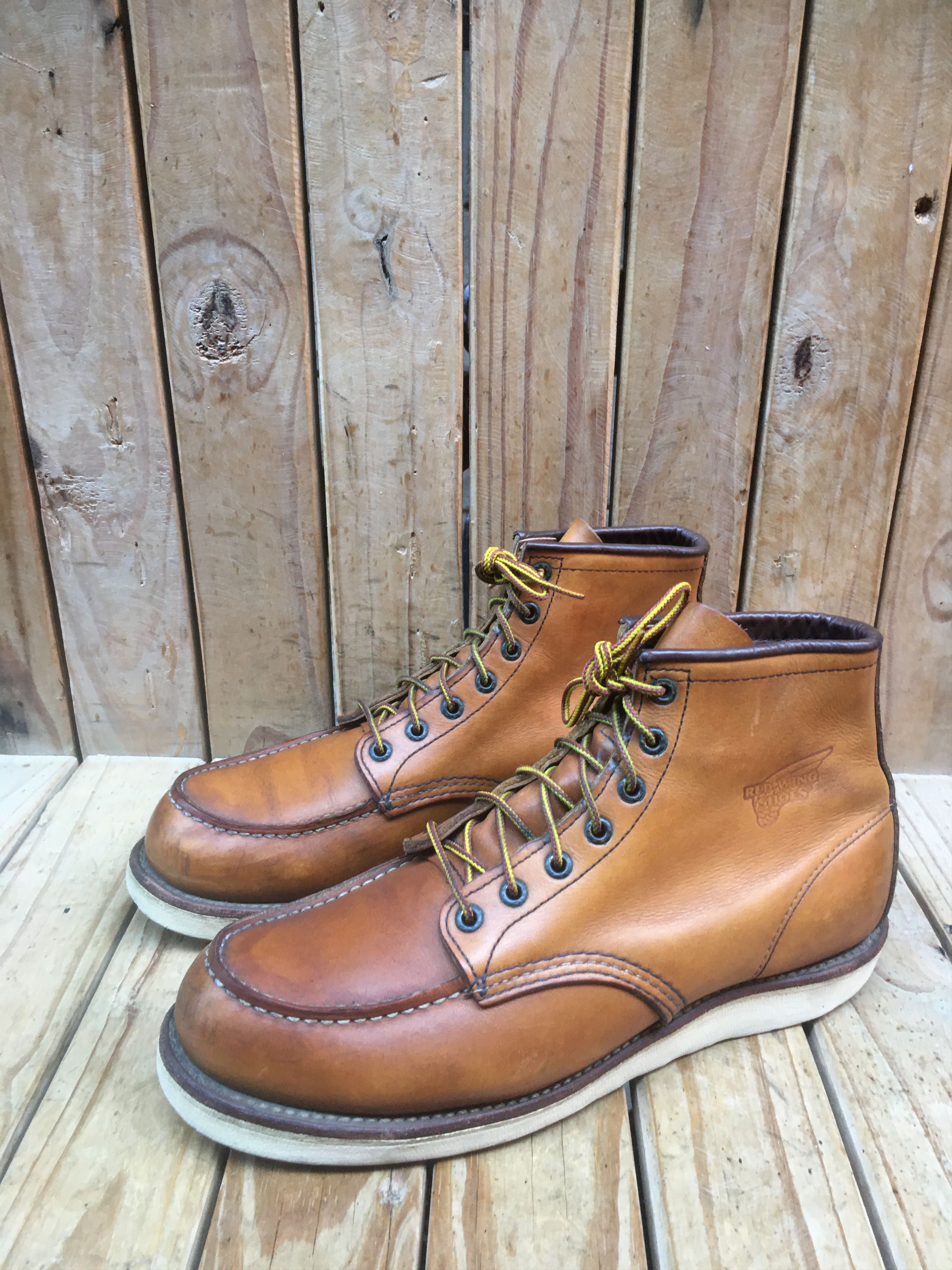 RED WING 875 ブーツ USA 9 Red Wing Red Wing Heritage 875 Moc Toe Brown Boots USA 10 D| Uk 9
