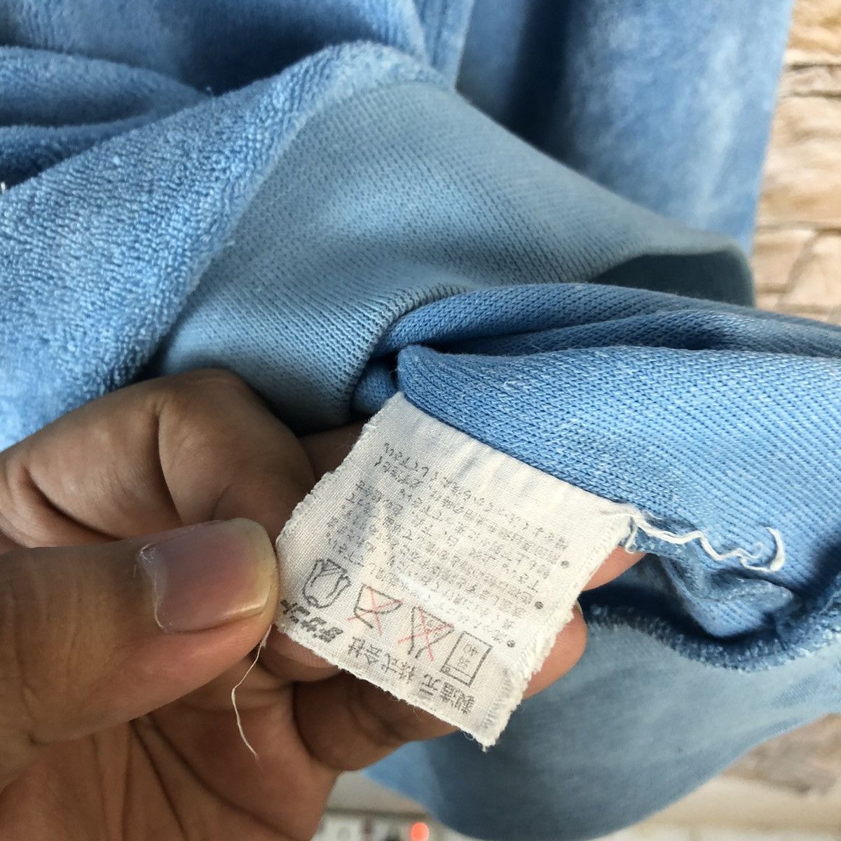 Adidas Adidas X Decente japan vintage Blue Sweatshirt #A506 Size US S / EU 44-46 / 1 - 12 Thumbnail