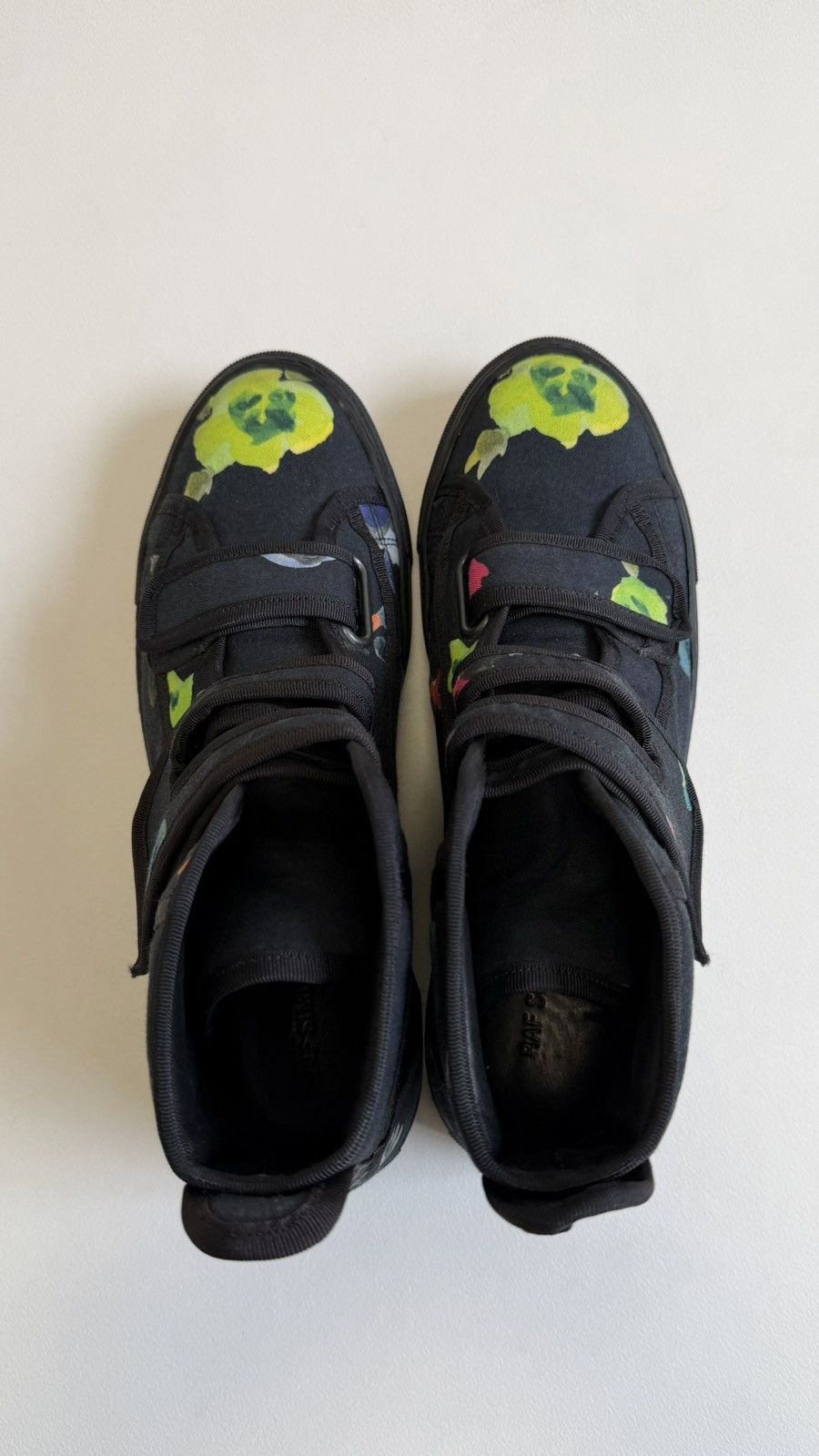 Raf Simons S/S 13 Floral Print Canvas Velcro Sneakers Size US 9 / EU 42 - 12 Thumbnail