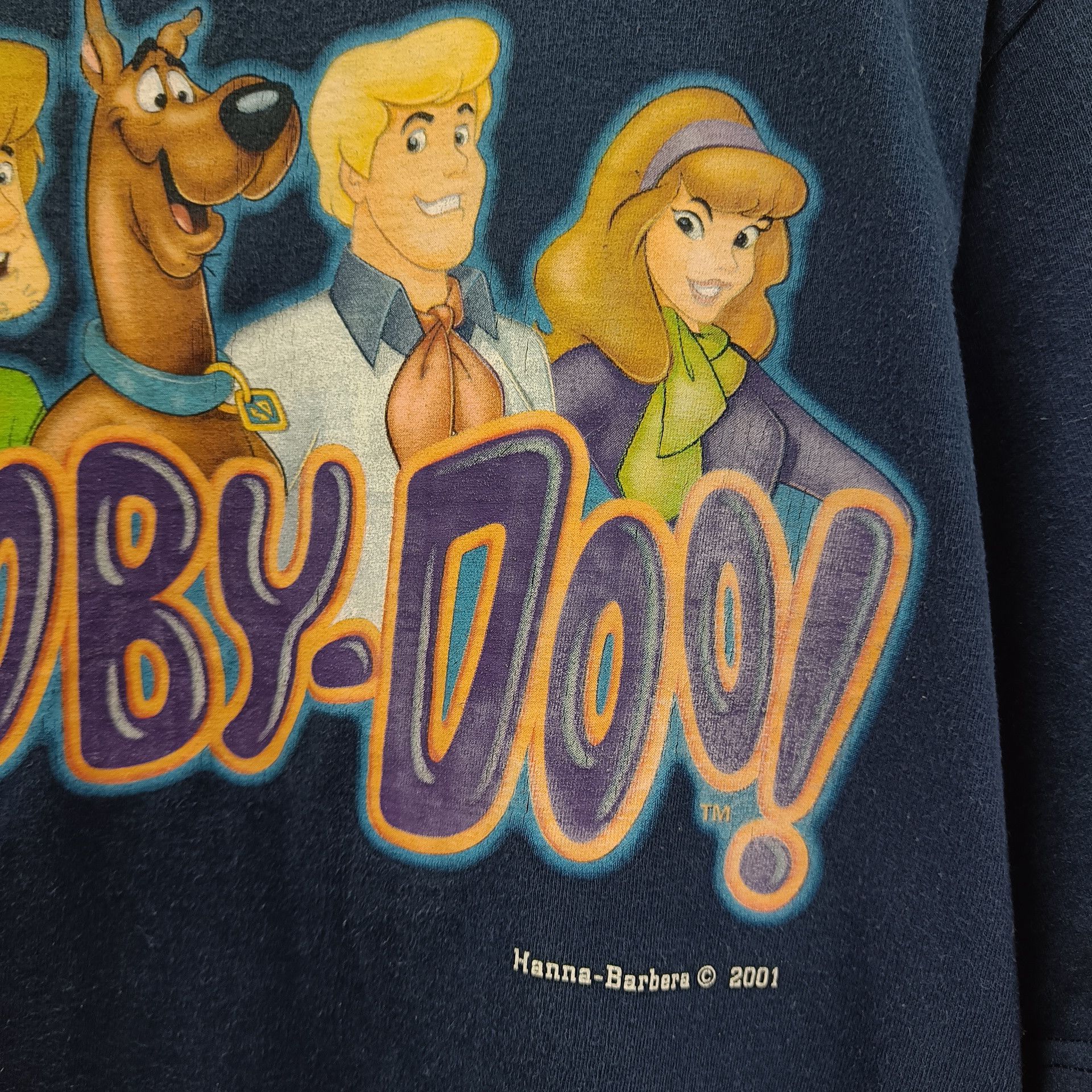 Vintage Vintage Scooby doo all charactest big logo t-shirt Size US XL / EU 56 / 4 - 5 Thumbnail