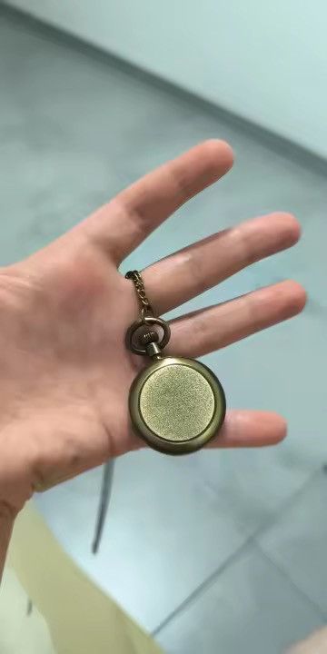 Jewelry BRONZE QUARTZ POCKET WATCH - ROMAN NUMERAL DIAL Size ONE SIZE - 3 Thumbnail