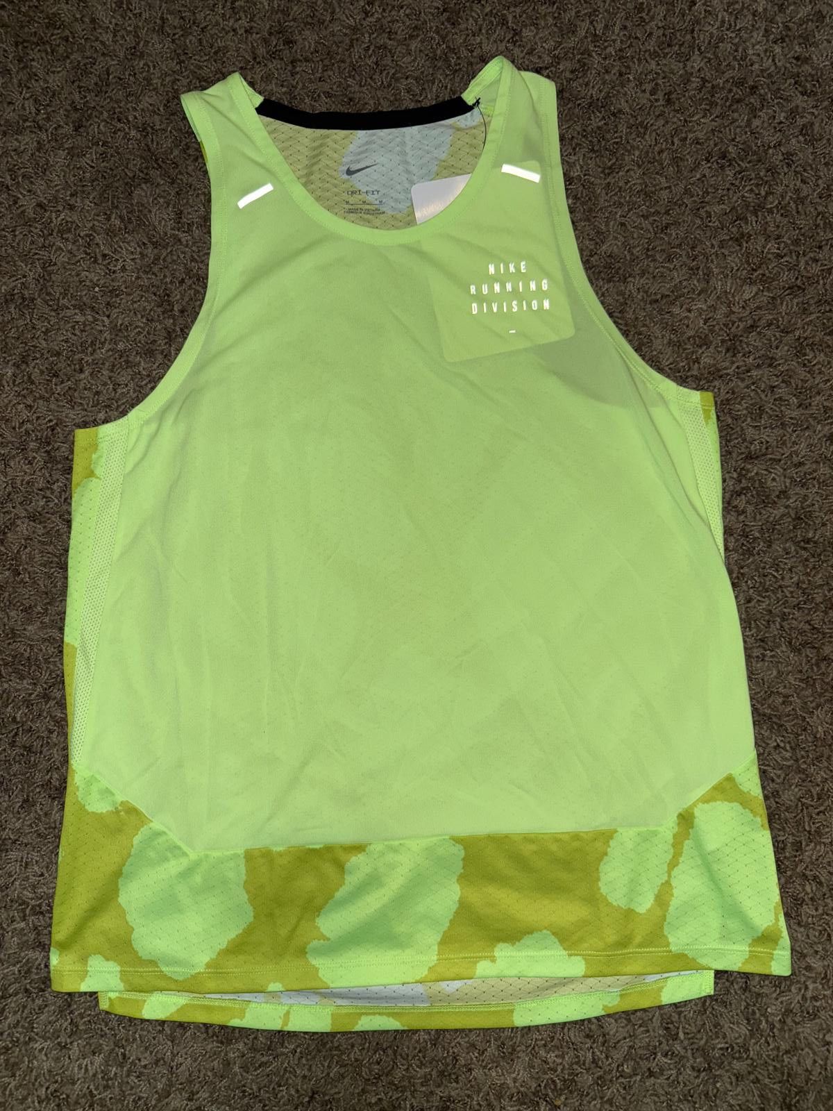 Nike Nike Dri-FIT Run Division Rise 365 Men's Running Tank Sample Size US M / EU 48-50 / 2 - 1 Thumbnail