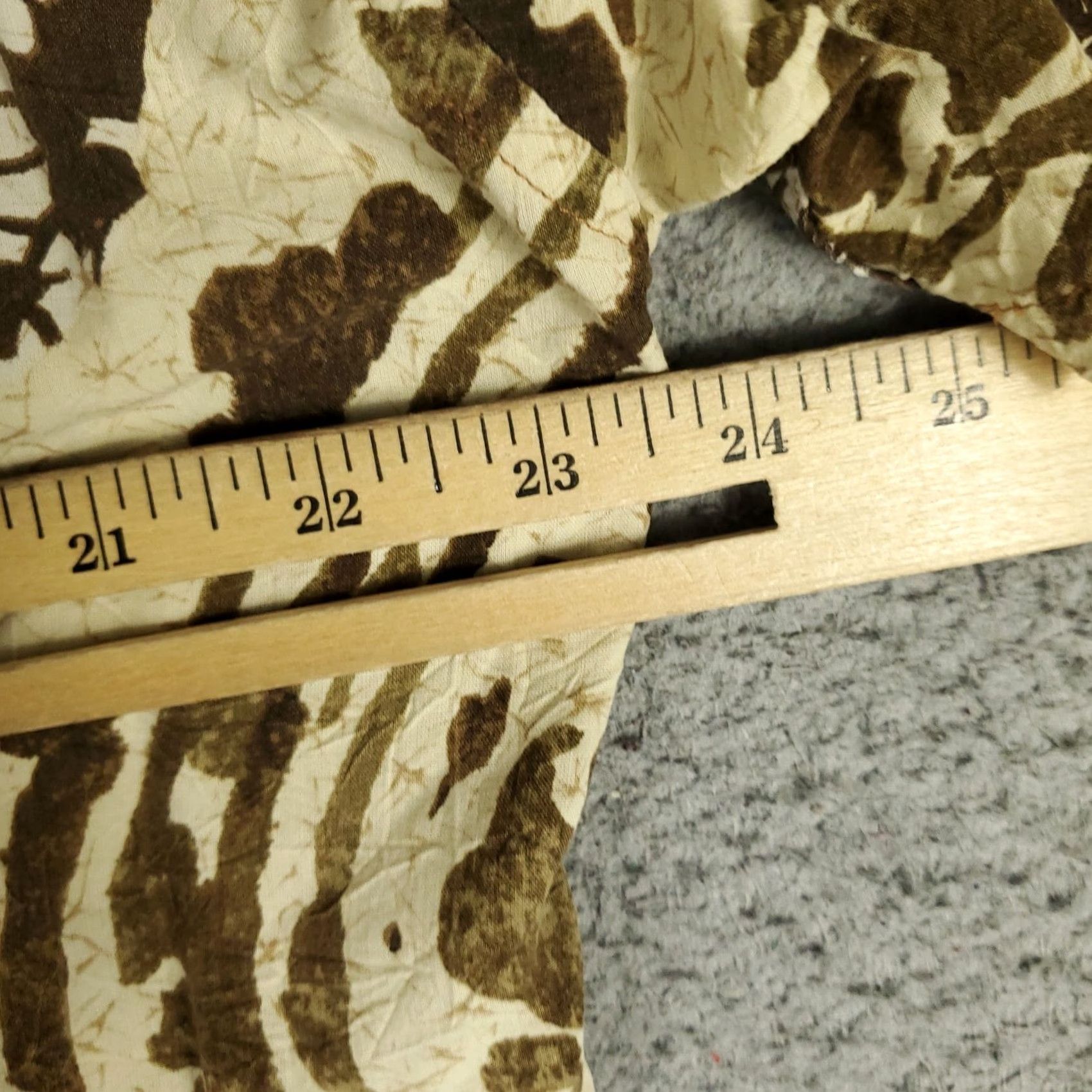 Jams World Jams World Shirt Mens Medium Beige Brown Paisley Rayon Hawaiian Button Up Size US M / EU 48-50 / 2 - 5 Thumbnail