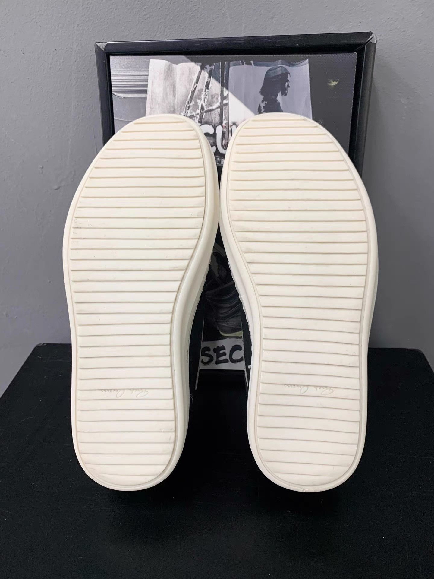 Rick Owens Rick Owens 24SS Mainline Leather Vans K34 Size US 7 / IT 37 - 8 Thumbnail