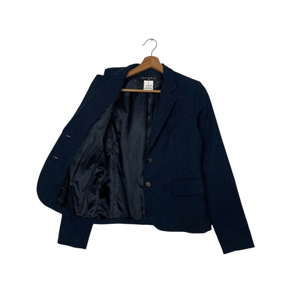 Japanese Brand BEATINGHEART Menswear Suit Jacket Blazers #1917-C83 Size S / US 4 / IT 40 - 9 Thumbnail