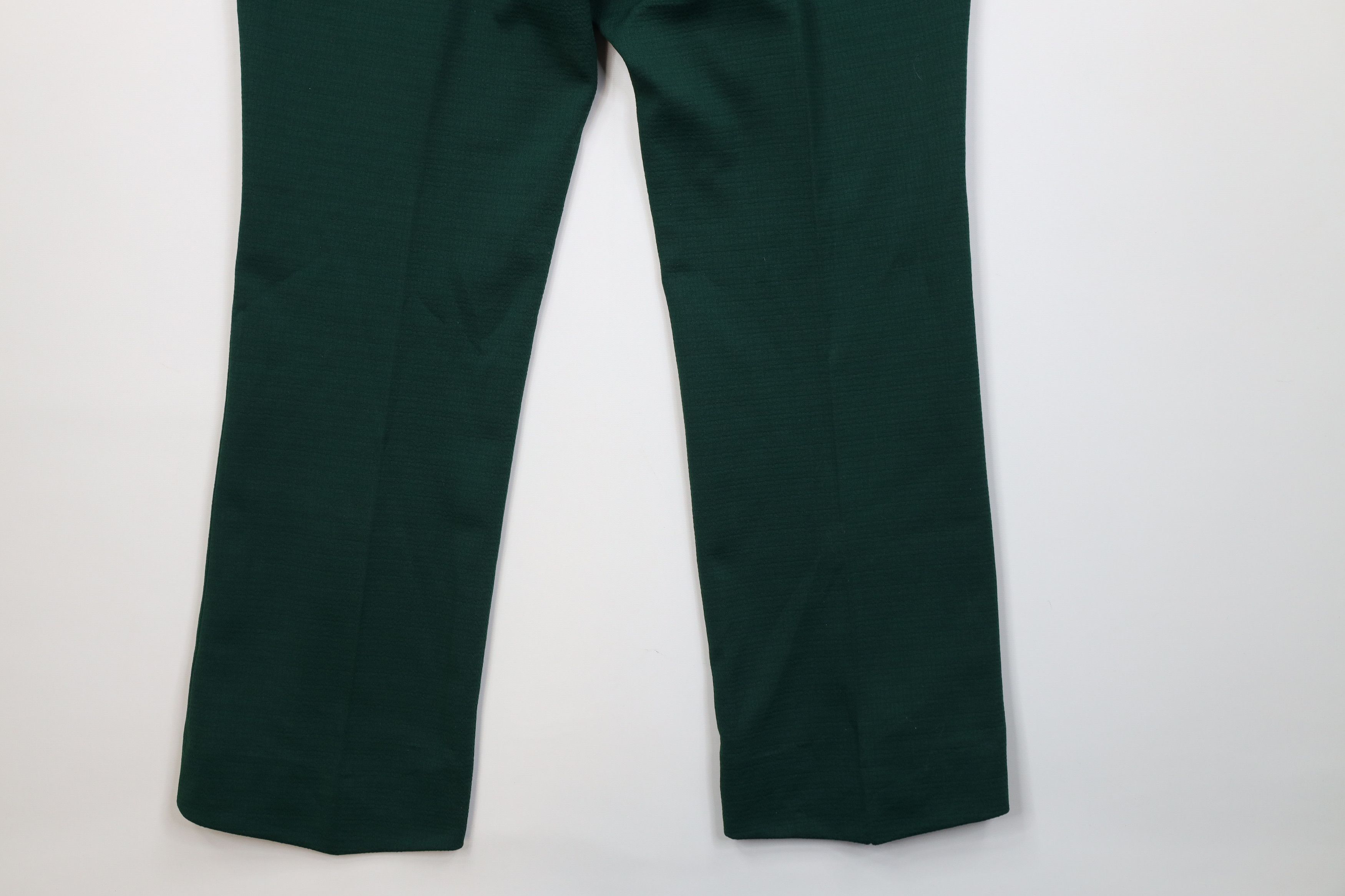 Vintage Vintage 70s Streetwear Knit Flared Wide Leg Chino Pants USA Size US 36 / EU 52 - 13 Thumbnail