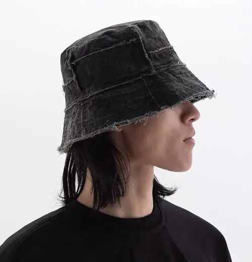 VIBE Utility grunge reversible distressed bucket hat Size ONE SIZE - 7 Thumbnail