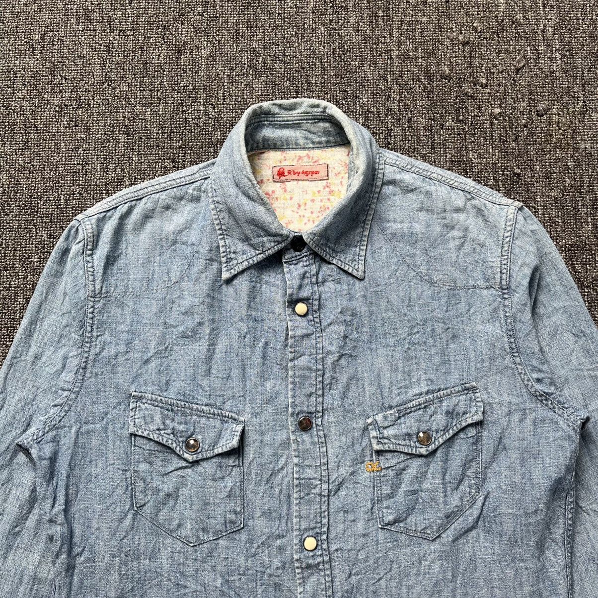 45rpm 45rpm denim shirt button Size US M / EU 48-50 / 2 - 2 Thumbnail