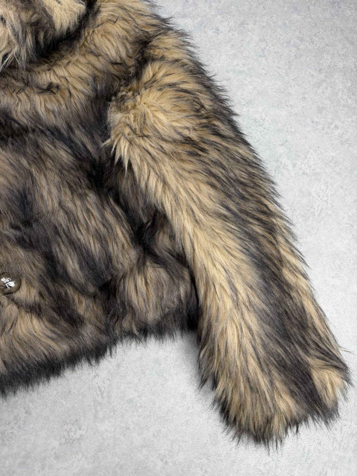 H&M × Paco Rabanne Rabanne x H&M Faux Fur Hooded Jacket Size S Size S / US 4 / IT 40 - 4 Thumbnail