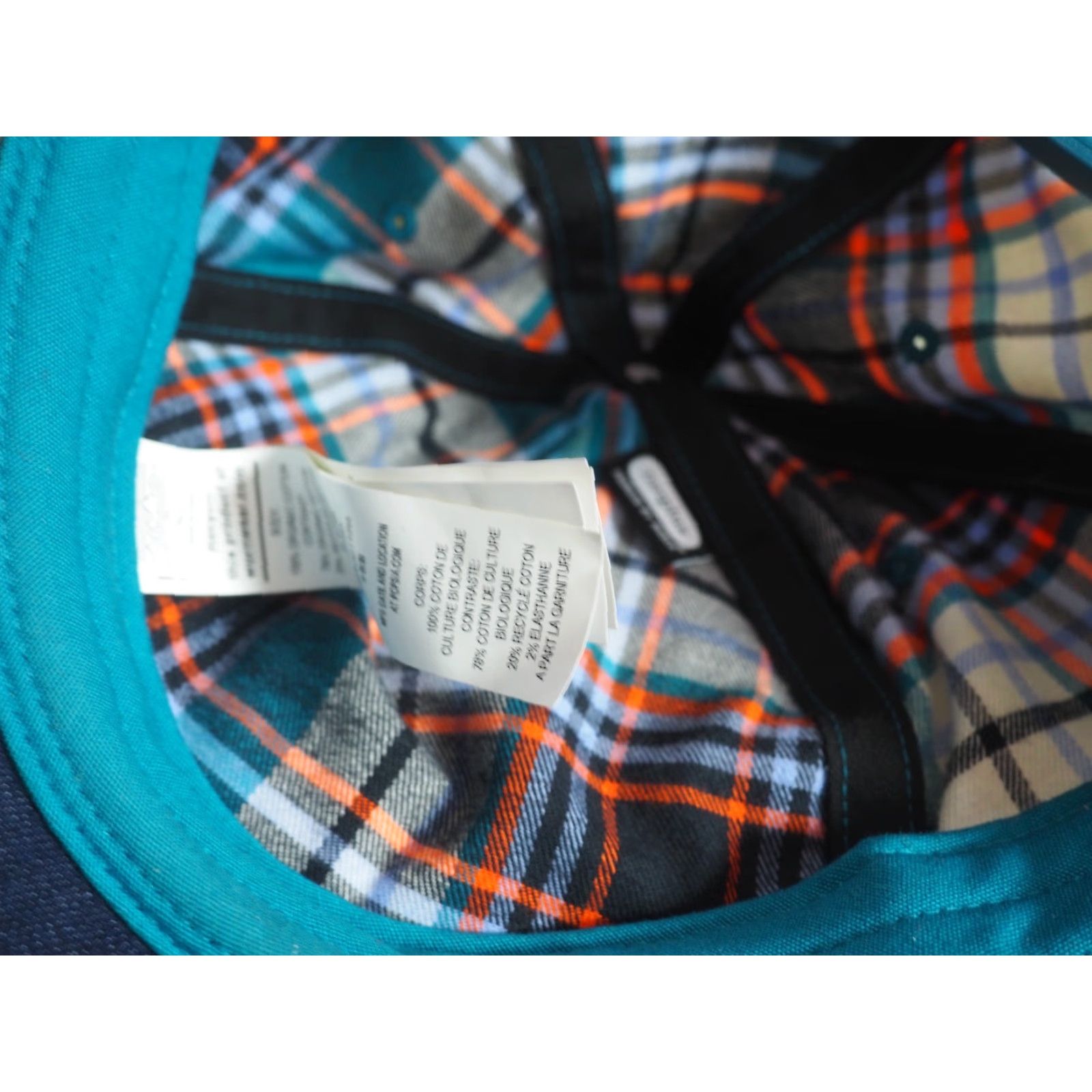 Patagonia Patagonia Snapback Hat Cap Ventura Fitz Roy Blue Plaid Outdoor Adjustable Casual Men Outdoor Hat Cap Size ONE SIZE - 6 Thumbnail