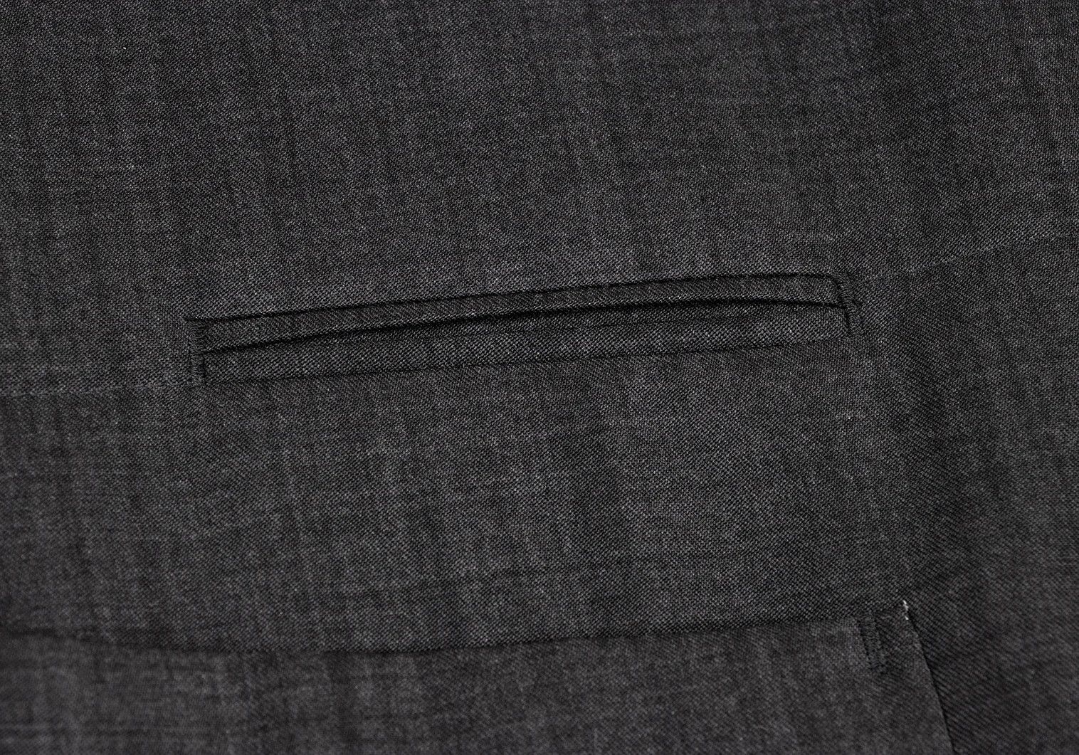 Issey Miyake Wool Stitch Design 3B Jacket in Charcoal, Size M Size US M / EU 48-50 / 2 - 12 Thumbnail