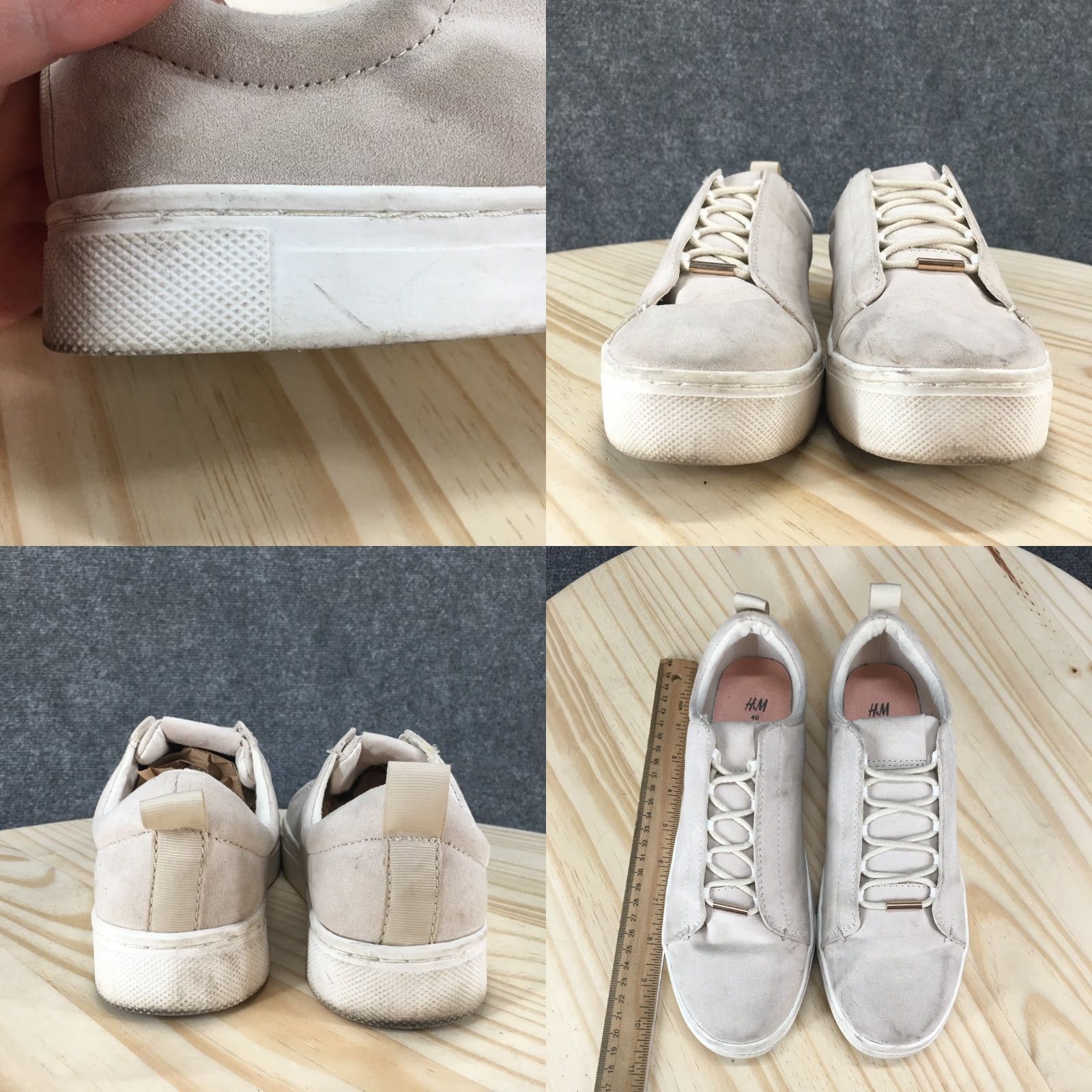 H&M H&M Shoes Womens 8.5 Slip On Sneakers Beige Casual Comfort Low Top Round Toe Shoes Mens? No Size M / US 6-8 / IT 42-44 - 8 Thumbnail
