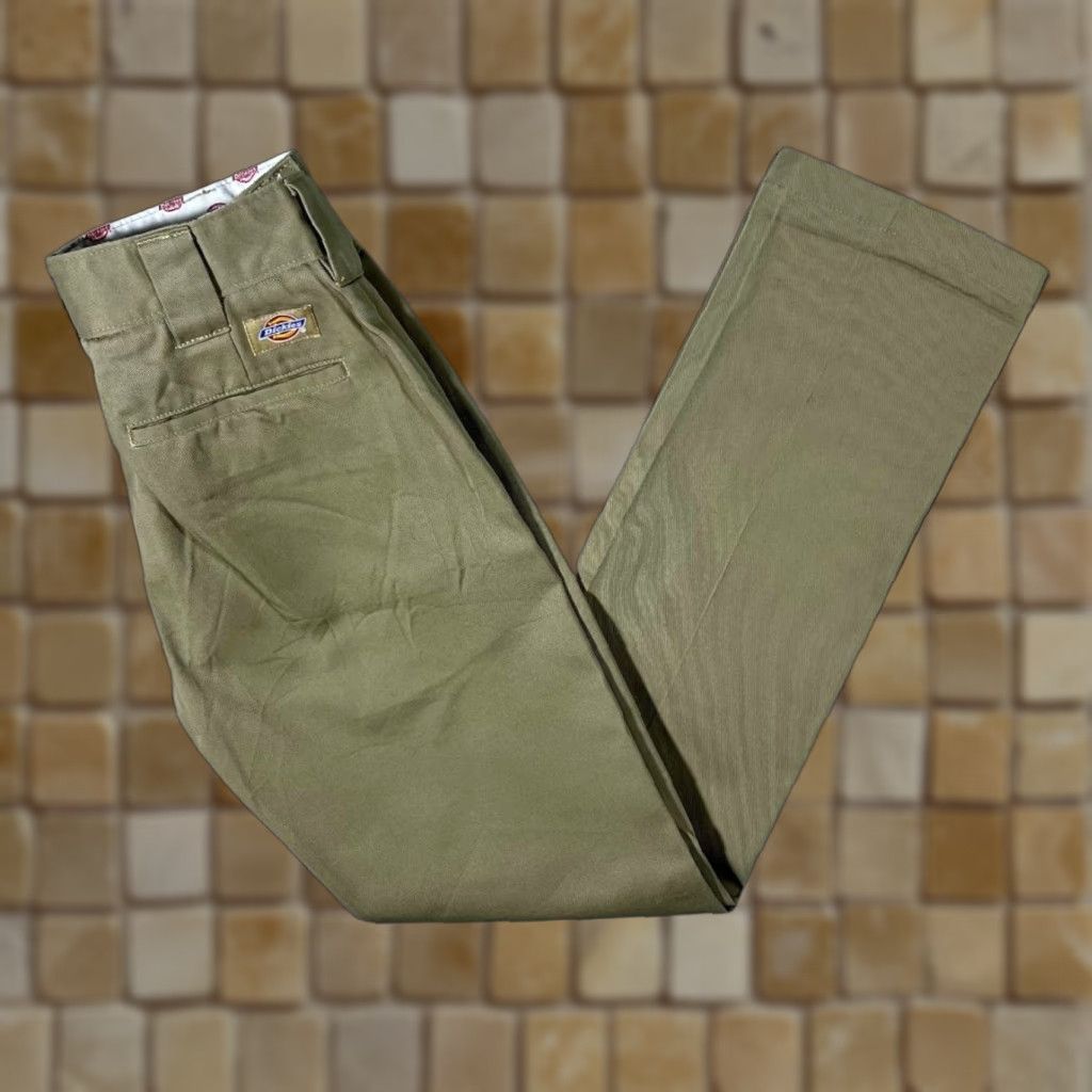 Dickies Dickies Classic Beige Skater Workwear Slim Straight Chino Trousers Mens W28 Size US 28 / EU 44 - 1 Thumbnail