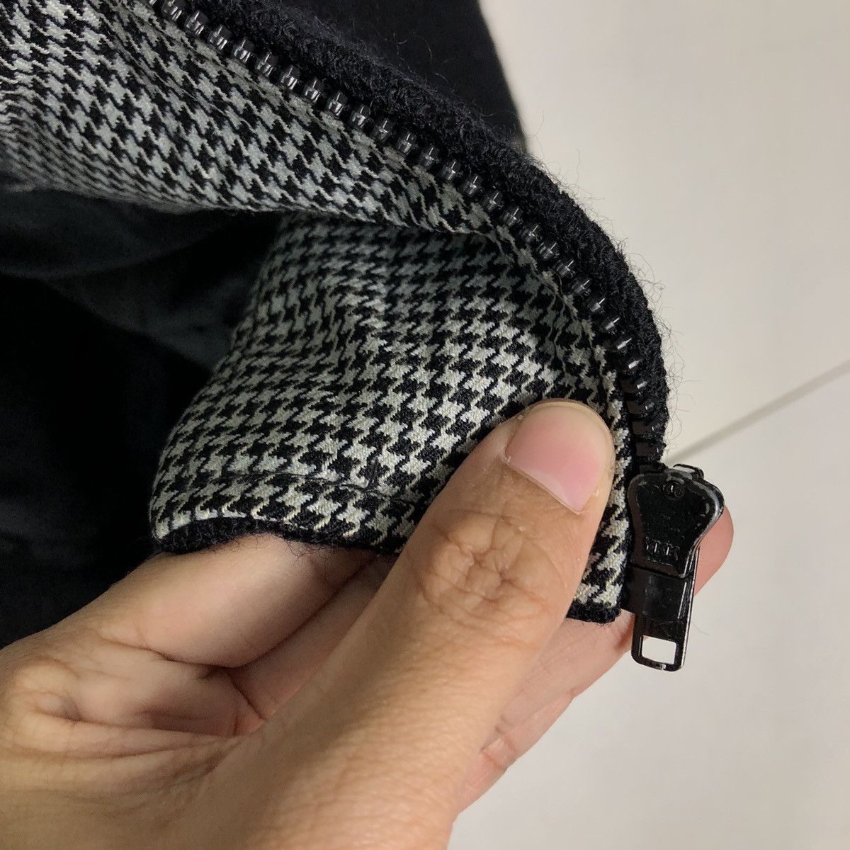 Japanese Brand 🔥90’s Vintage Wool Herringbone Bomber Jacket Arnold Palmer Size US M / EU 48-50 / 2 - 15 Thumbnail