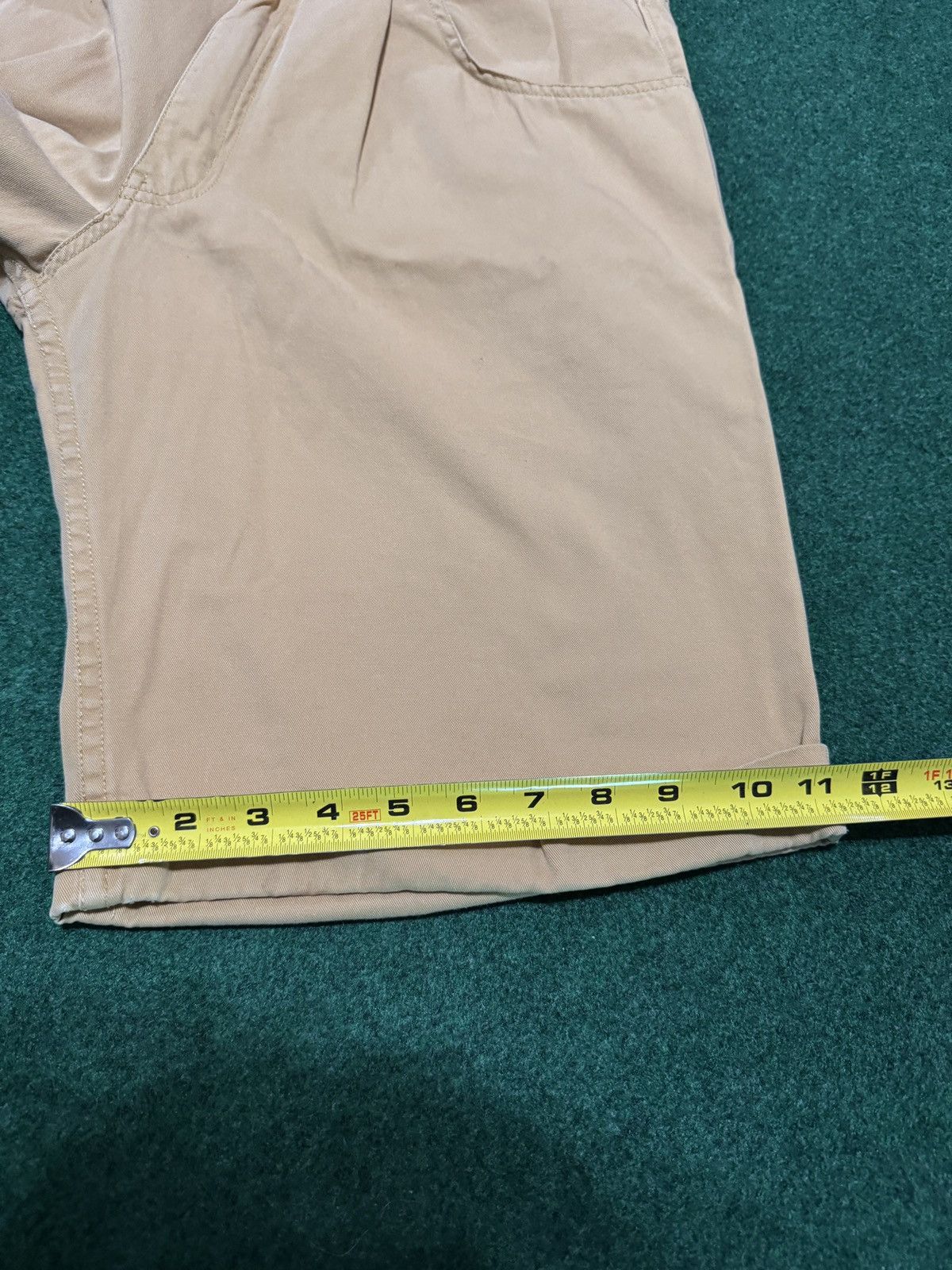 Levi's Vtg 90s Levi’s Silvertab Baggy Yellow Skater Grunge Shorts Size US 34 / EU 50 - 7 Thumbnail