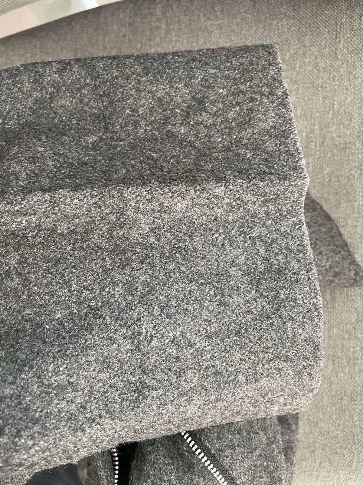 Y's for Men × Yohji Yamamoto Y’s For Men Thick Grey Wool Trouser Size 38R - 5 Thumbnail