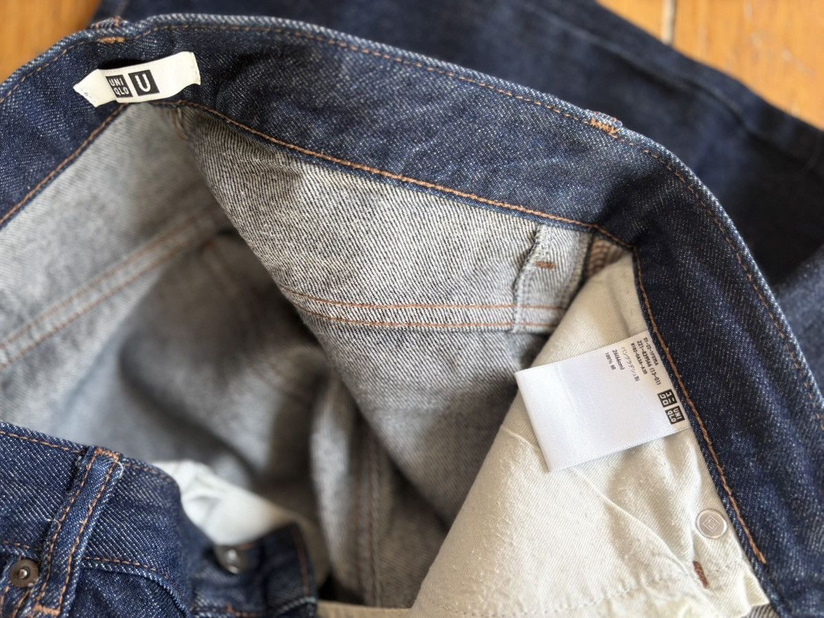 Lemaire × Uniqlo Uniqlo U Lemaire Indigo blue straight denim Size US 26 / EU 42 - 9 Thumbnail