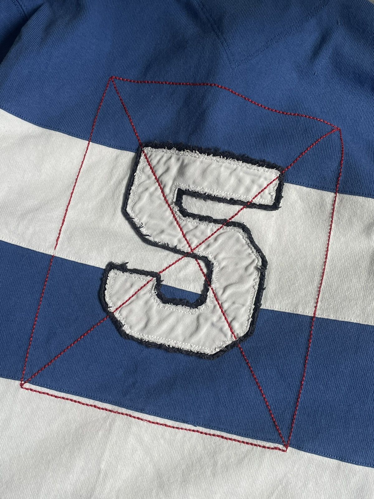 Tommy Hilfiger × Vintage Vintage Tommy Hilfiger #5 Striped Rugby Longsleve Size US L / EU 52-54 / 3 - 10 Thumbnail