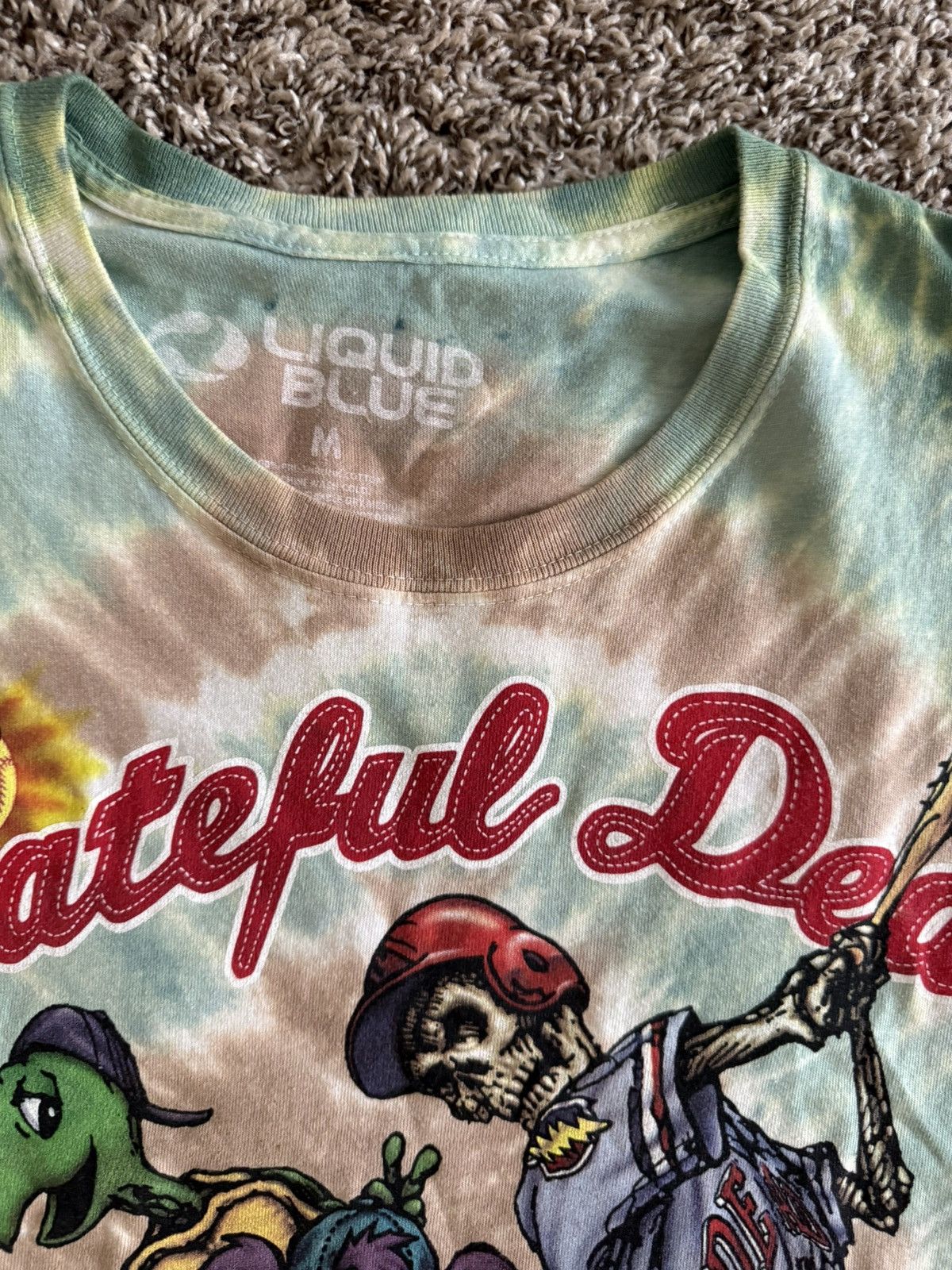 Liquid Blue Grateful Dead Baseball Tee Size US M / EU 48-50 / 2 - 3 Thumbnail