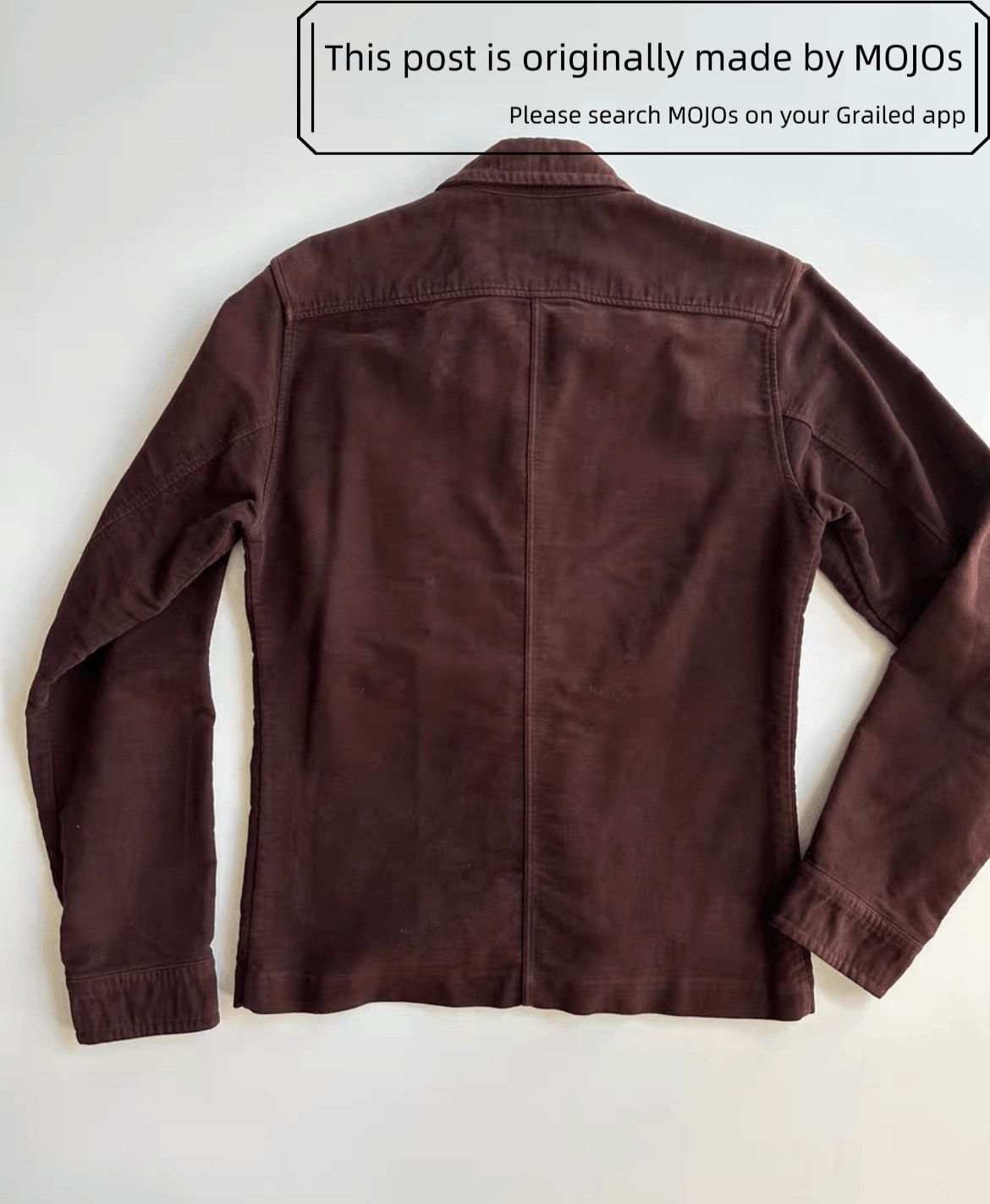 Dries Van Noten Sz 46 Dries Van Noten Moleskin Shirt Jacket mojos Size US S / EU 44-46 / 1 - 2 Thumbnail