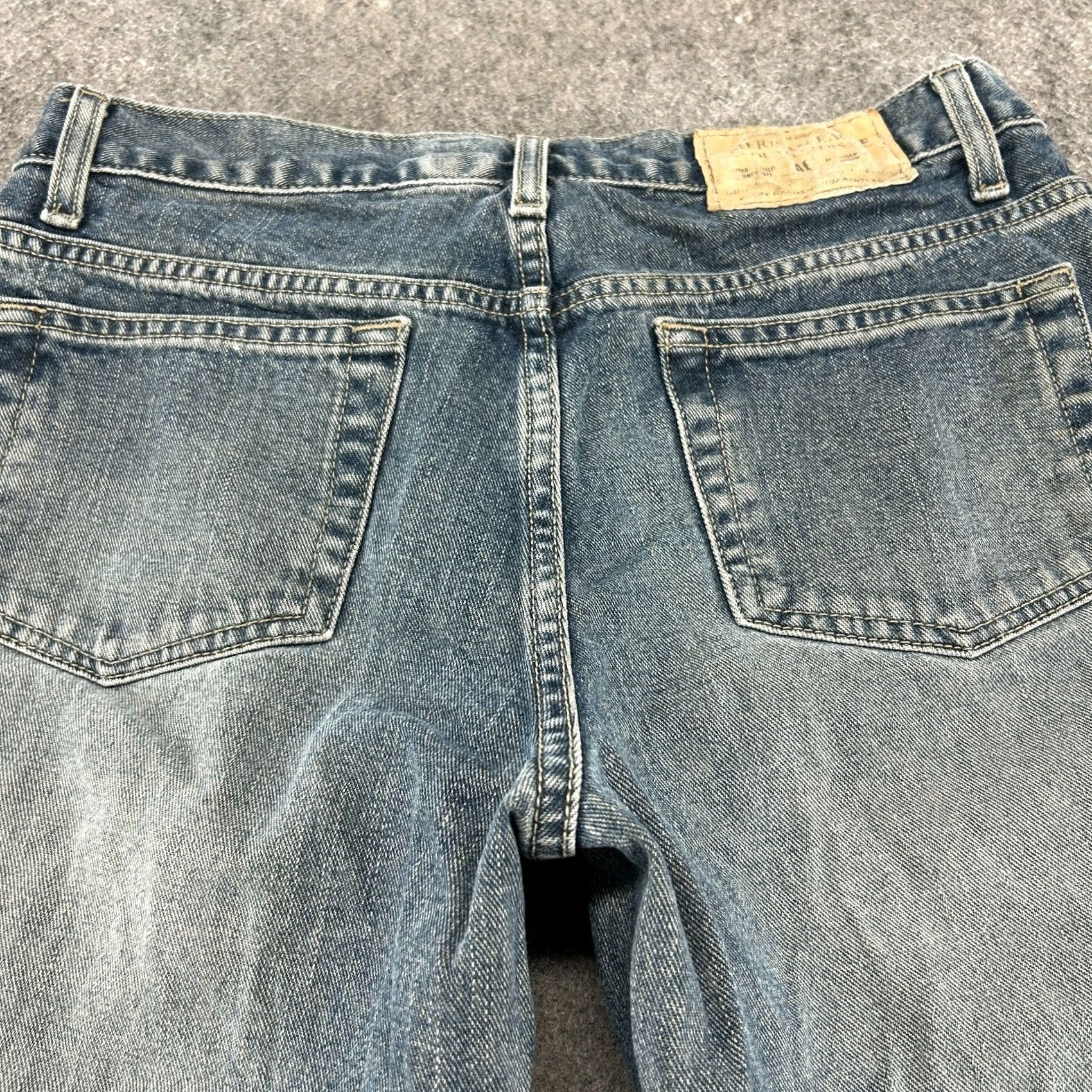 American Eagle Outfitters VINTAGE American Eagle Outfitters Jeans Womens 4 Flare Bootcut Denim Cotton 5-Pocket Zipper Button Logo 90s Retro Size 27" / US 4 / IT 40 - 7 Thumbnail