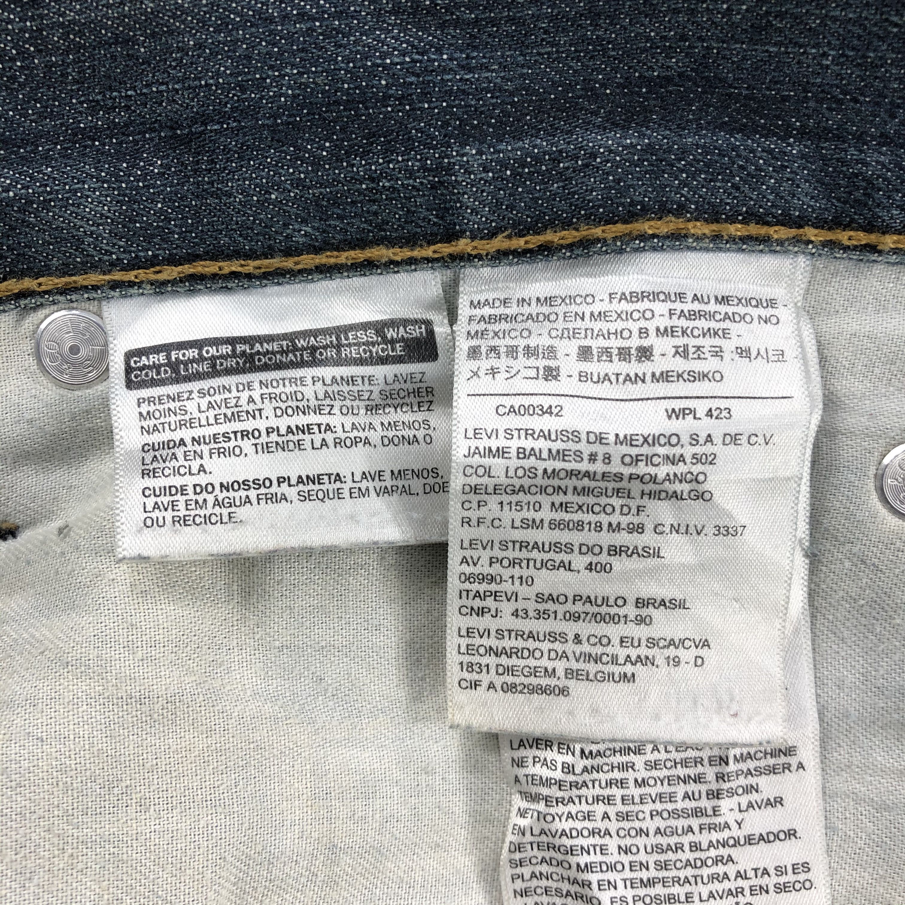 Levi's × Vintage Vintage Levis 513 Jeans-JM2580 Size US 34 / EU 50 - 13 Thumbnail
