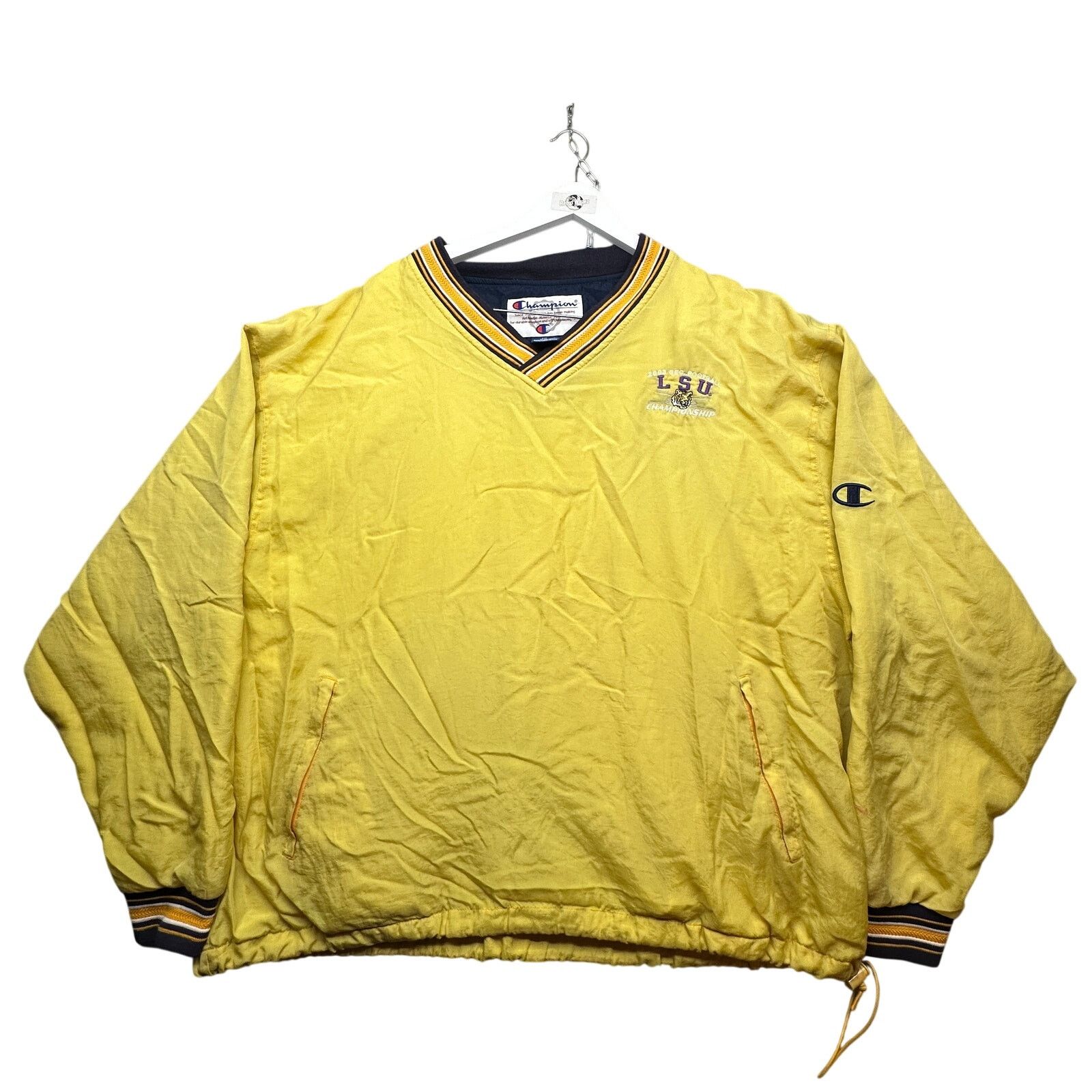 Champion VTG Champion 2003 Football LSU Tigers Windbreaker XXL Size US XXL / EU 58 / 5 - 1 Thumbnail