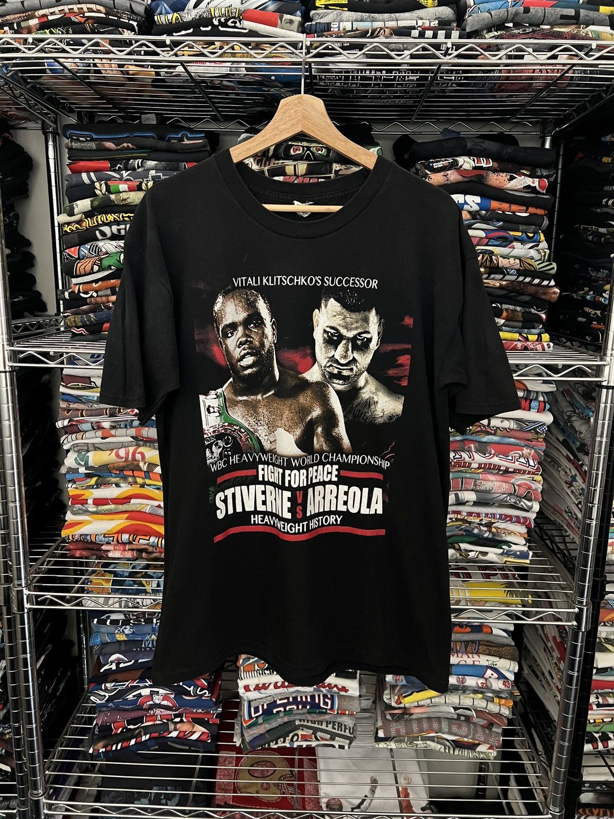 Alstyle Stiverne vs Arreola Boxing Promo Tee Size US L / EU 52-54 / 3 - 1 Thumbnail