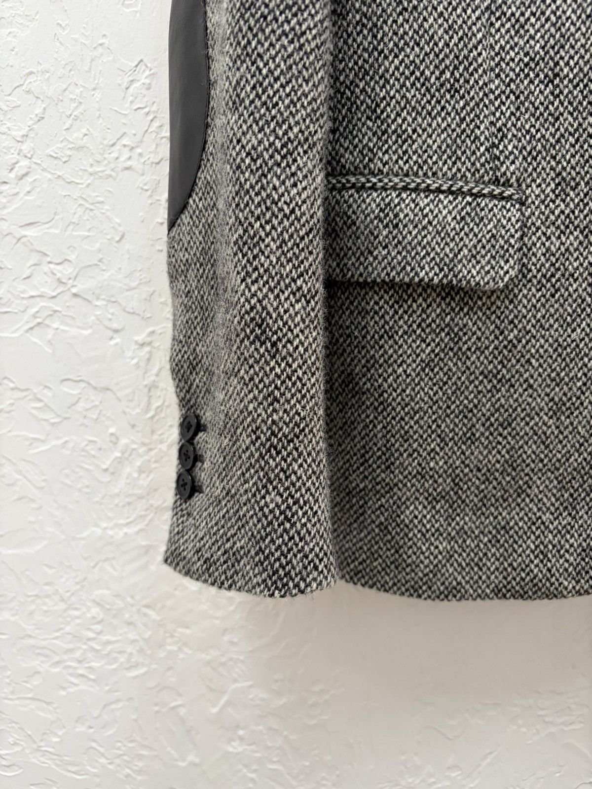 Hedi Slimane × Saint Laurent Paris Grail ! Saint Laurent Blazer Runway Size 36R - 8 Thumbnail