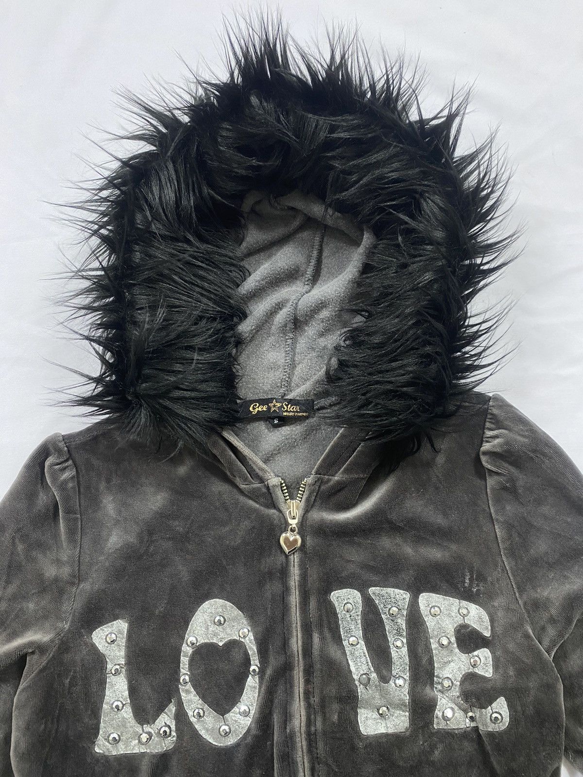Japanese Brand Japanese Faux Fur Zip Hoodie Lgb Ifsix Style Size US M / EU 48-50 / 2 - 9 Thumbnail