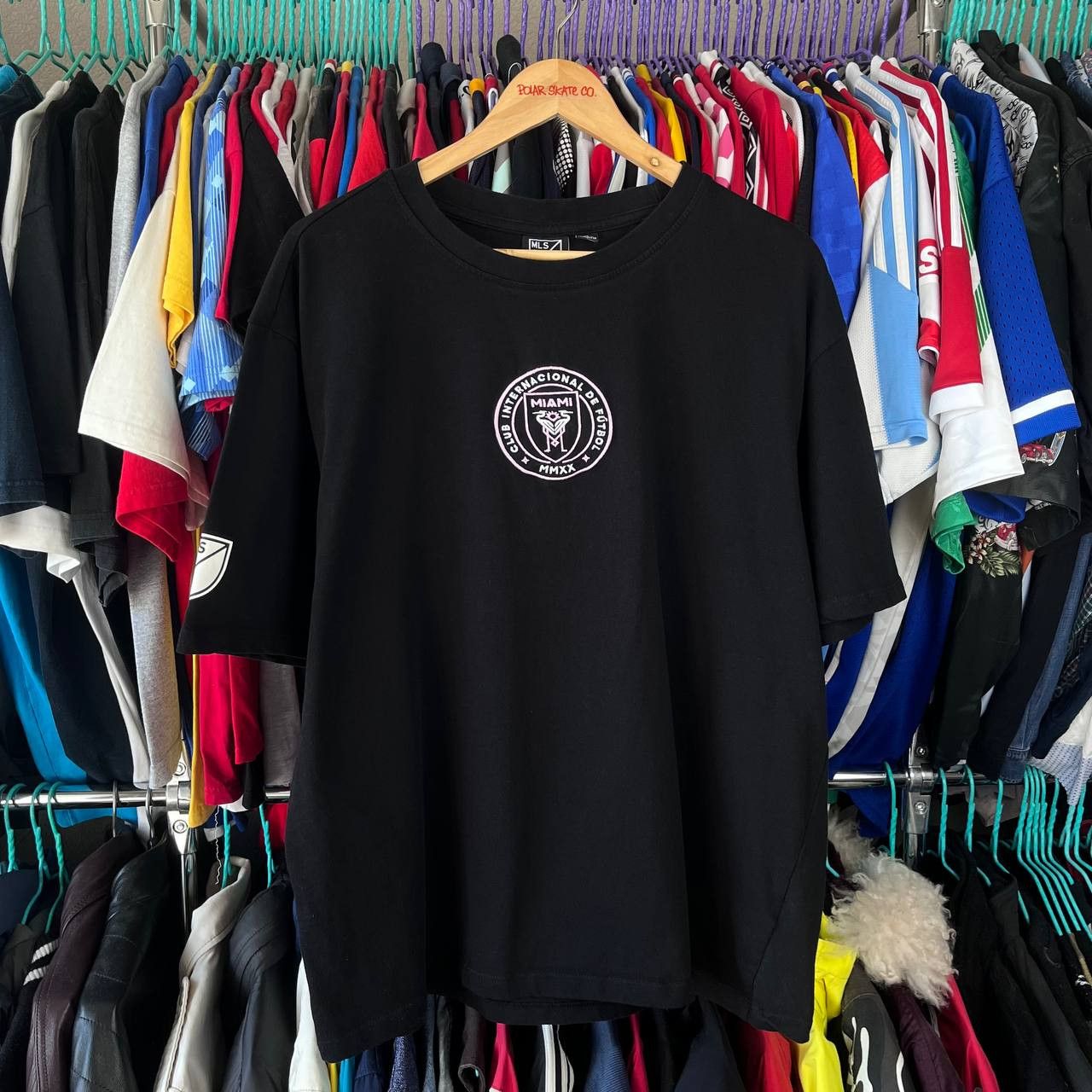 Other MLS Inter Miami #10 Lionel Messi Football Soccer Tshirt Size US XL / EU 56 / 4 - 5 Thumbnail