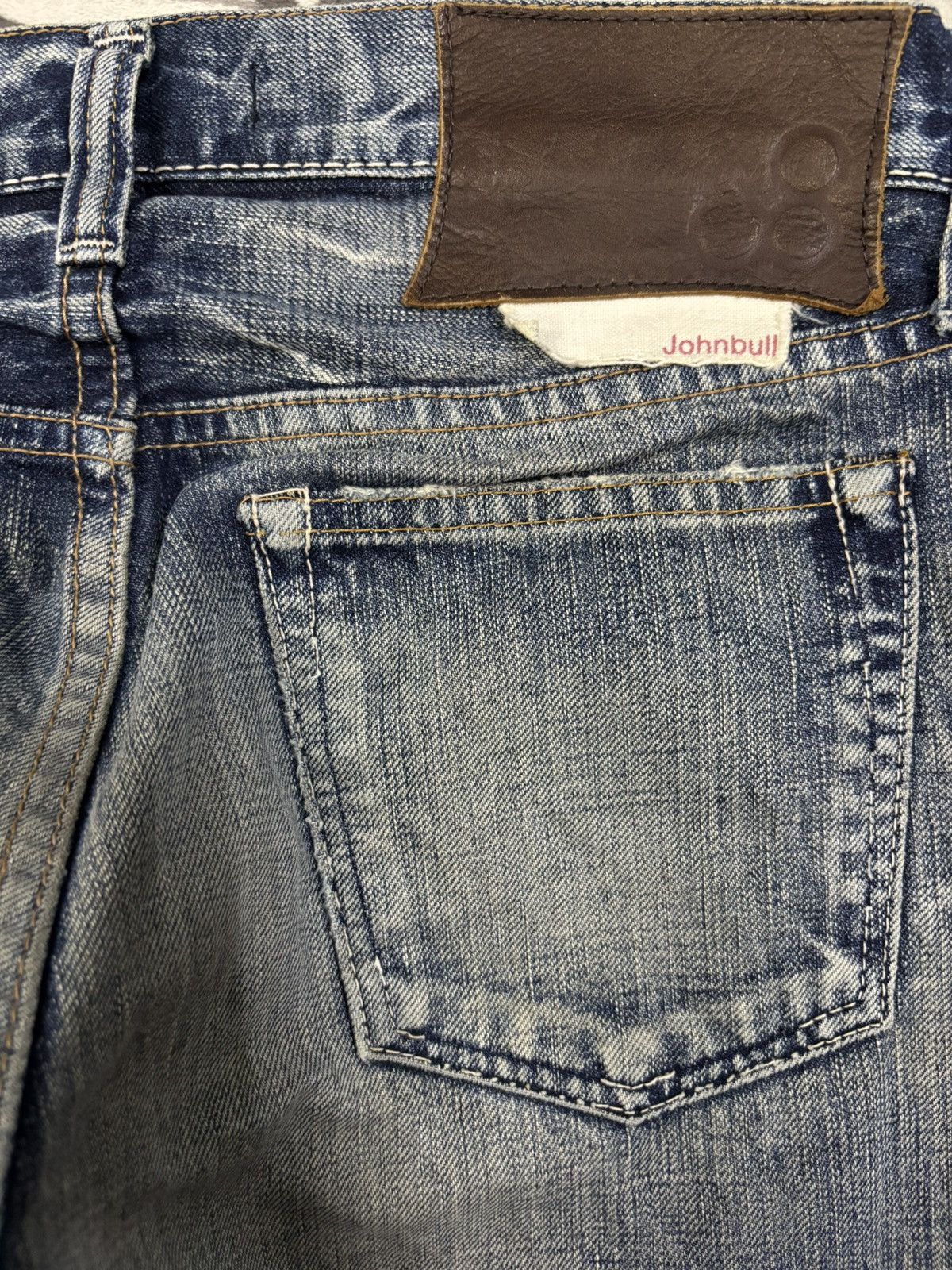 Junya Watanabe Vintage Japanese Brand Johnbull Selvedge Distressed Jeans Size US 29 - 12 Thumbnail