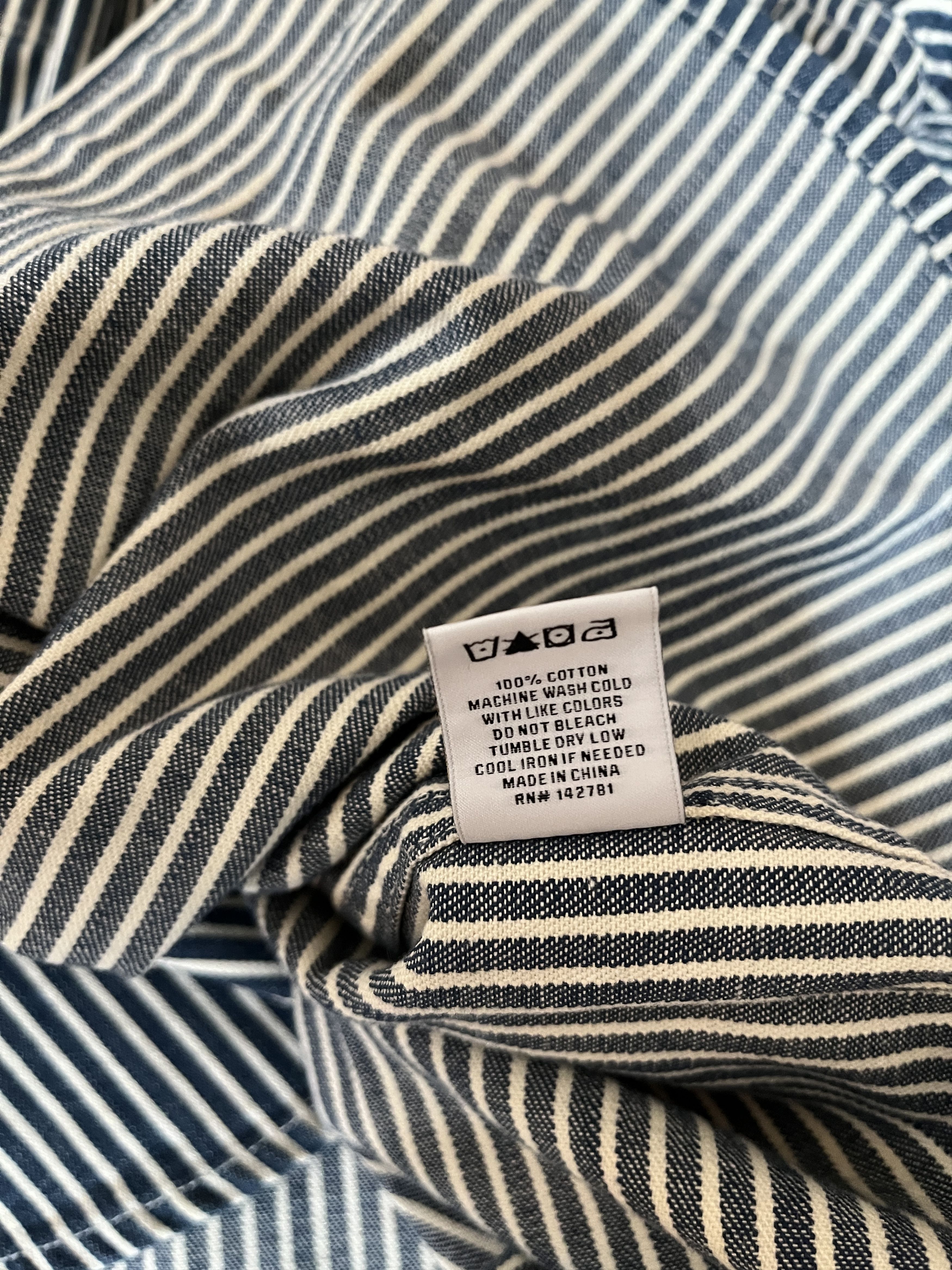 Aime Leon Dore RARE SS21 Workman Shirt - Hickory Stripe Size US S / EU 44-46 / 1 - 4 Thumbnail