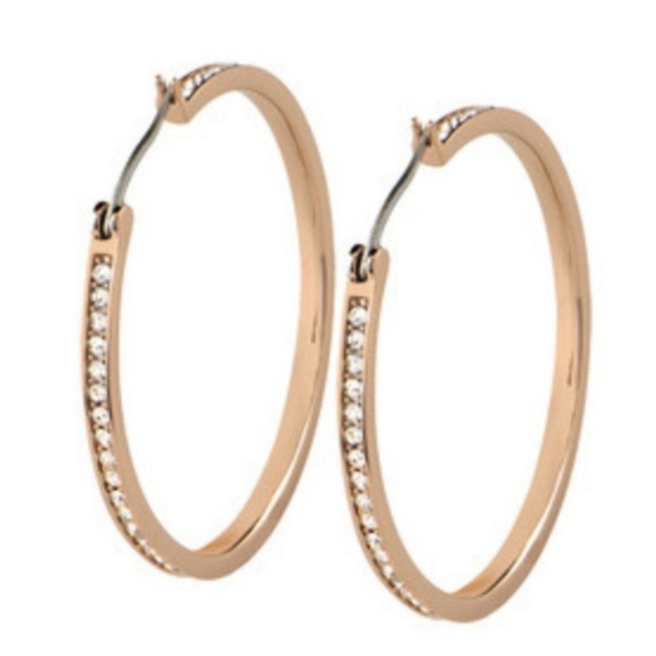 Other Origami Owl rose gold locket necklace and hoop earrings Size ONE SIZE - 2 Thumbnail