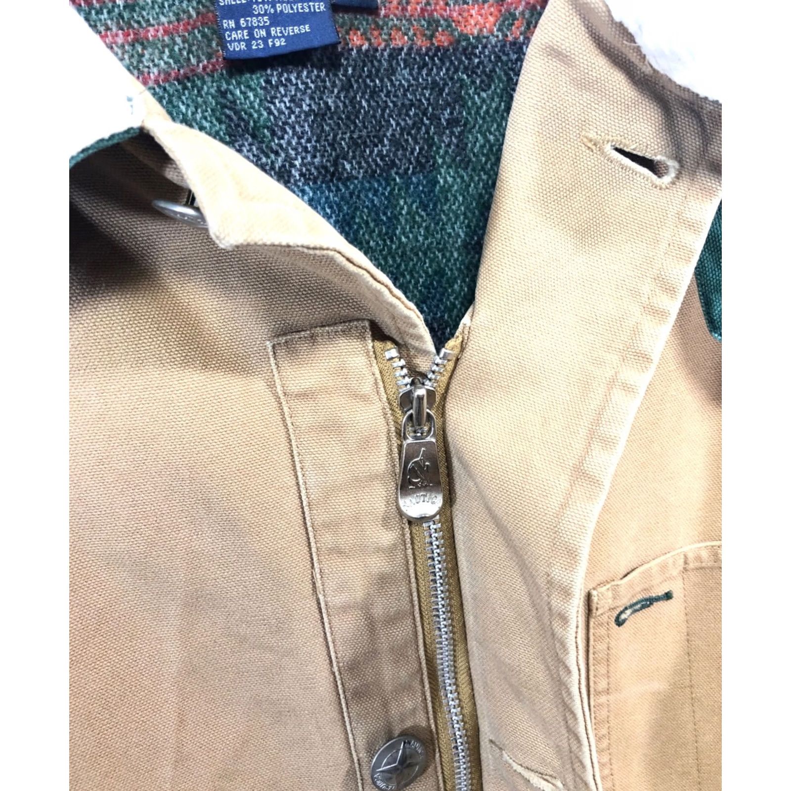 Nautica NAUTICA Jacket Men XL Beige Lined Hunting Jacket Size US XL / EU 56 / 4 - 6 Thumbnail