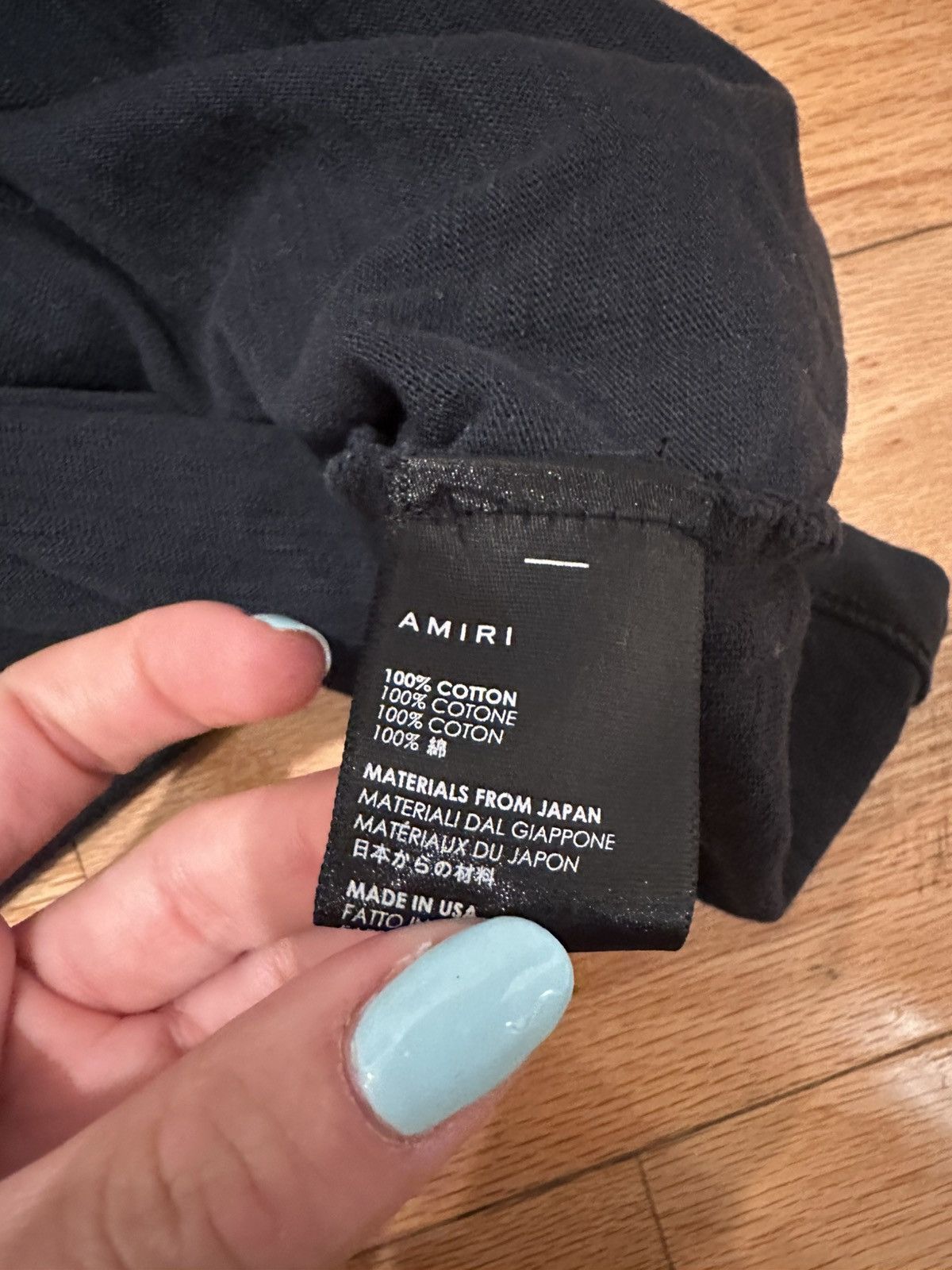 Amiri Amiri checkered “California” T-shirt Size US XL / EU 56 / 4 - 3 Thumbnail