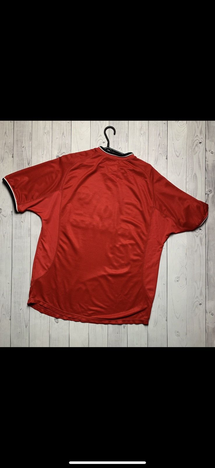 Umbro Vintage Umbro Manchester United soccer jersey size L Size US L / EU 52-54 / 3 - 6 Thumbnail