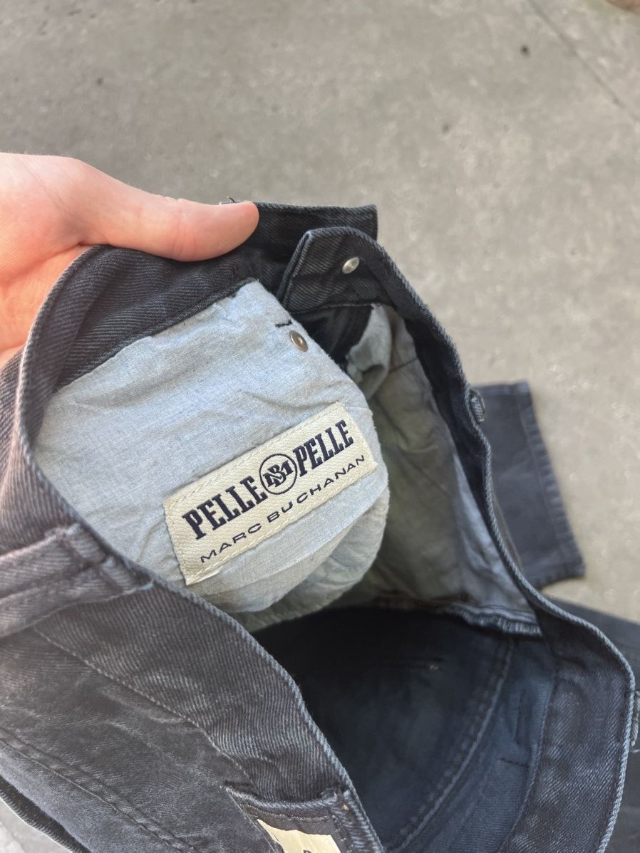 Pelle Pelle VINTAGE PELLE PELLE EMBROIDERED LOGO BAGGY JEANS Y2K HYPE Size US 30 / EU 46 - 12 Thumbnail