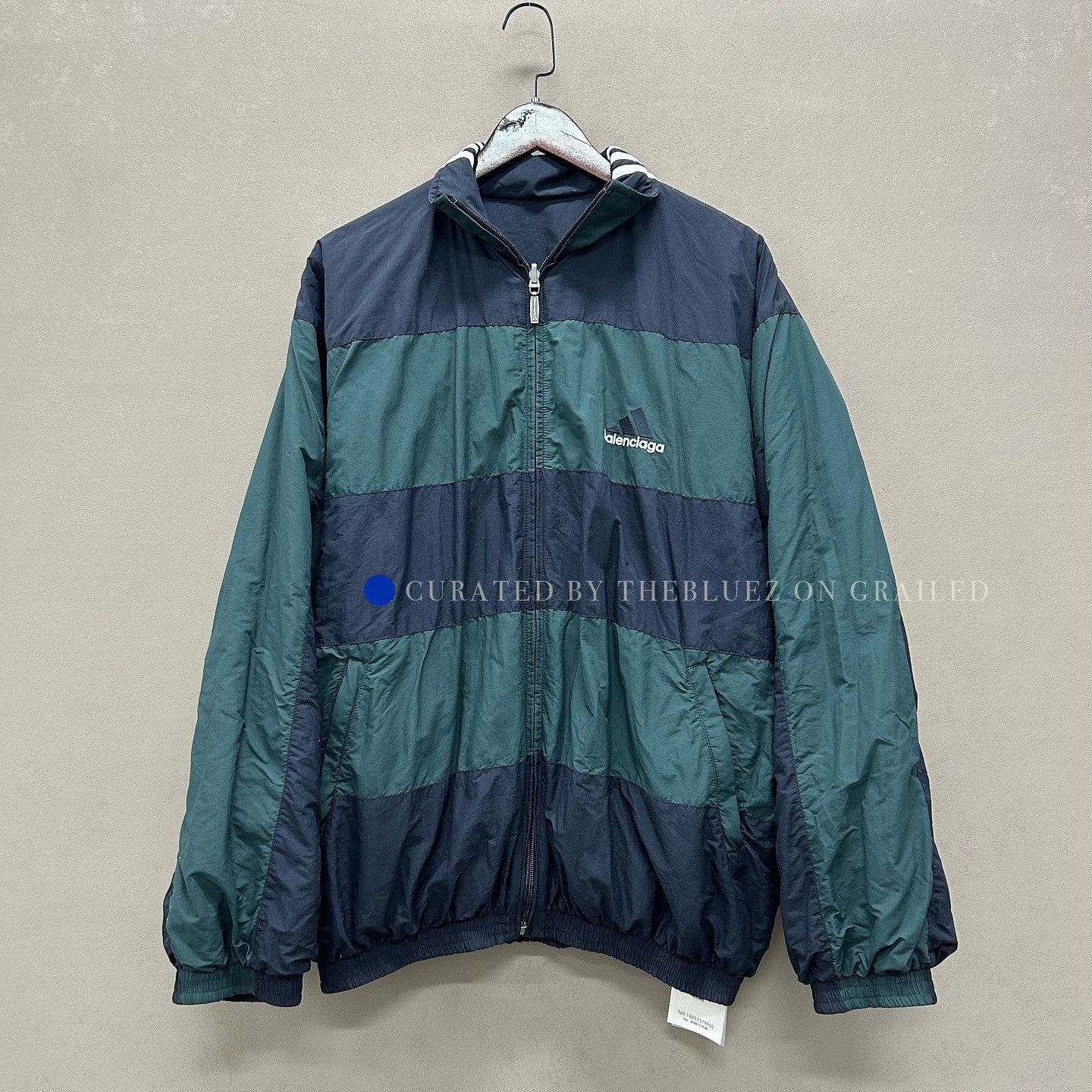 Balenciaga Reversible Stripe Jacket in Multi Colorway Size US S / EU 44-46 / 1 - 1 Thumbnail
